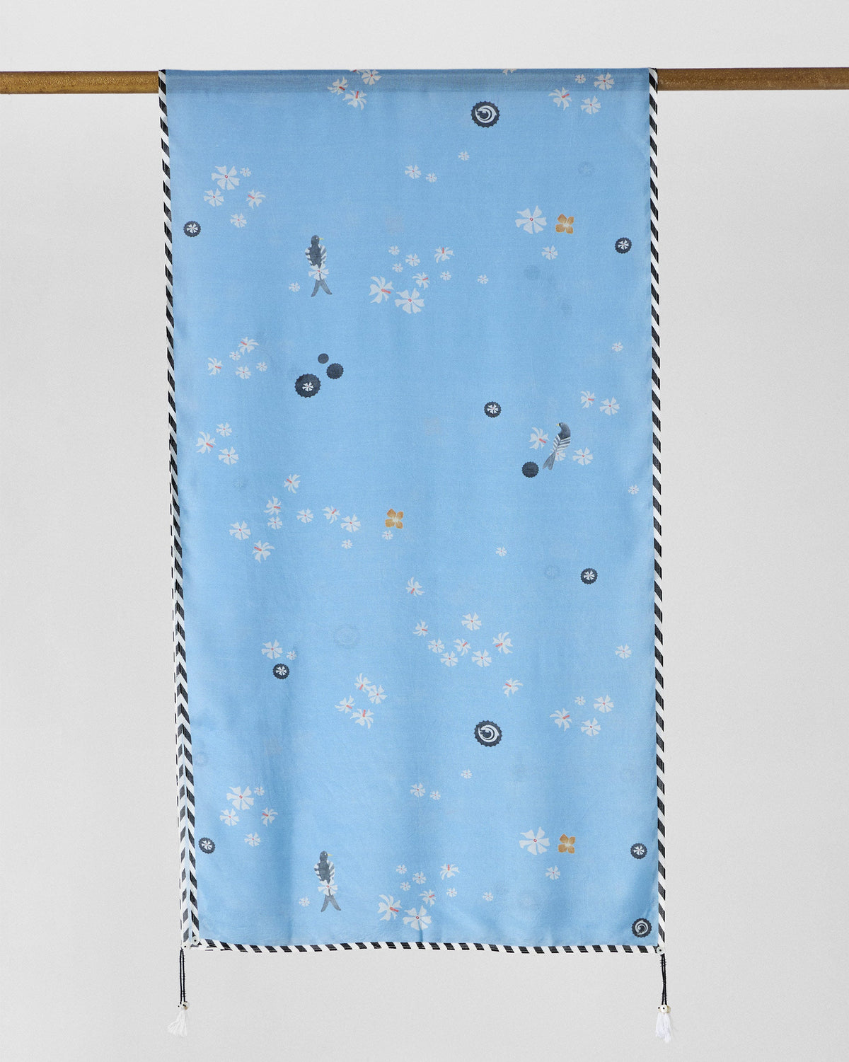 Parijat Scarf - Ice Blue