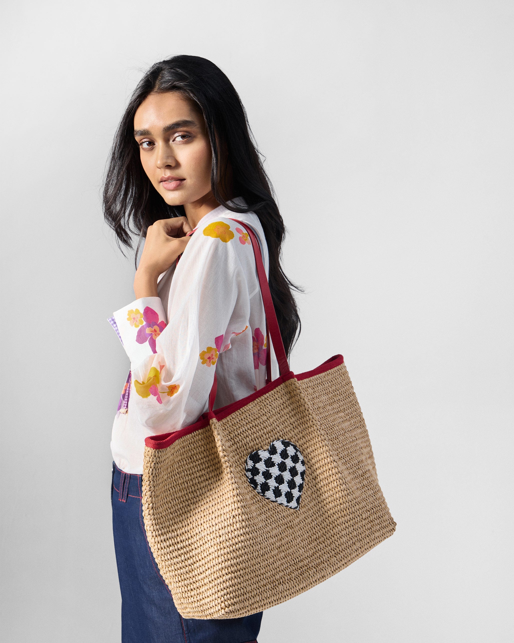 Dil Woven Tote - Natural