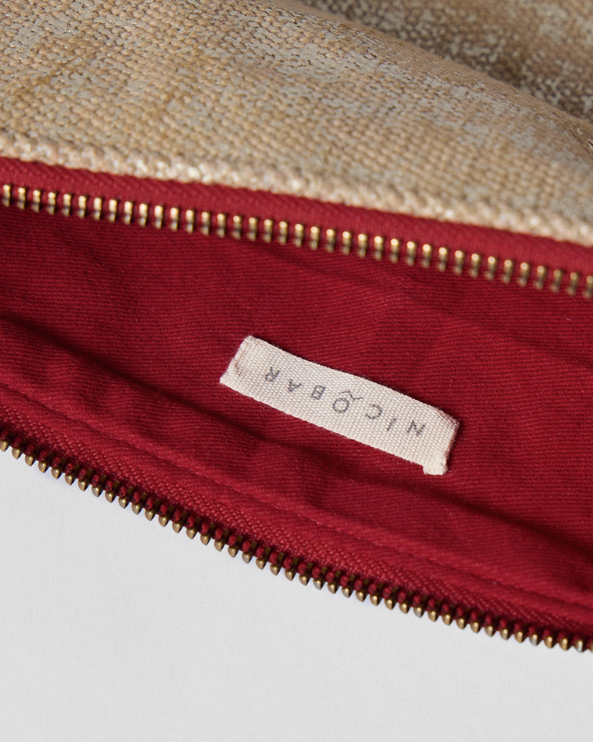 Fold Over Clutch - Silver