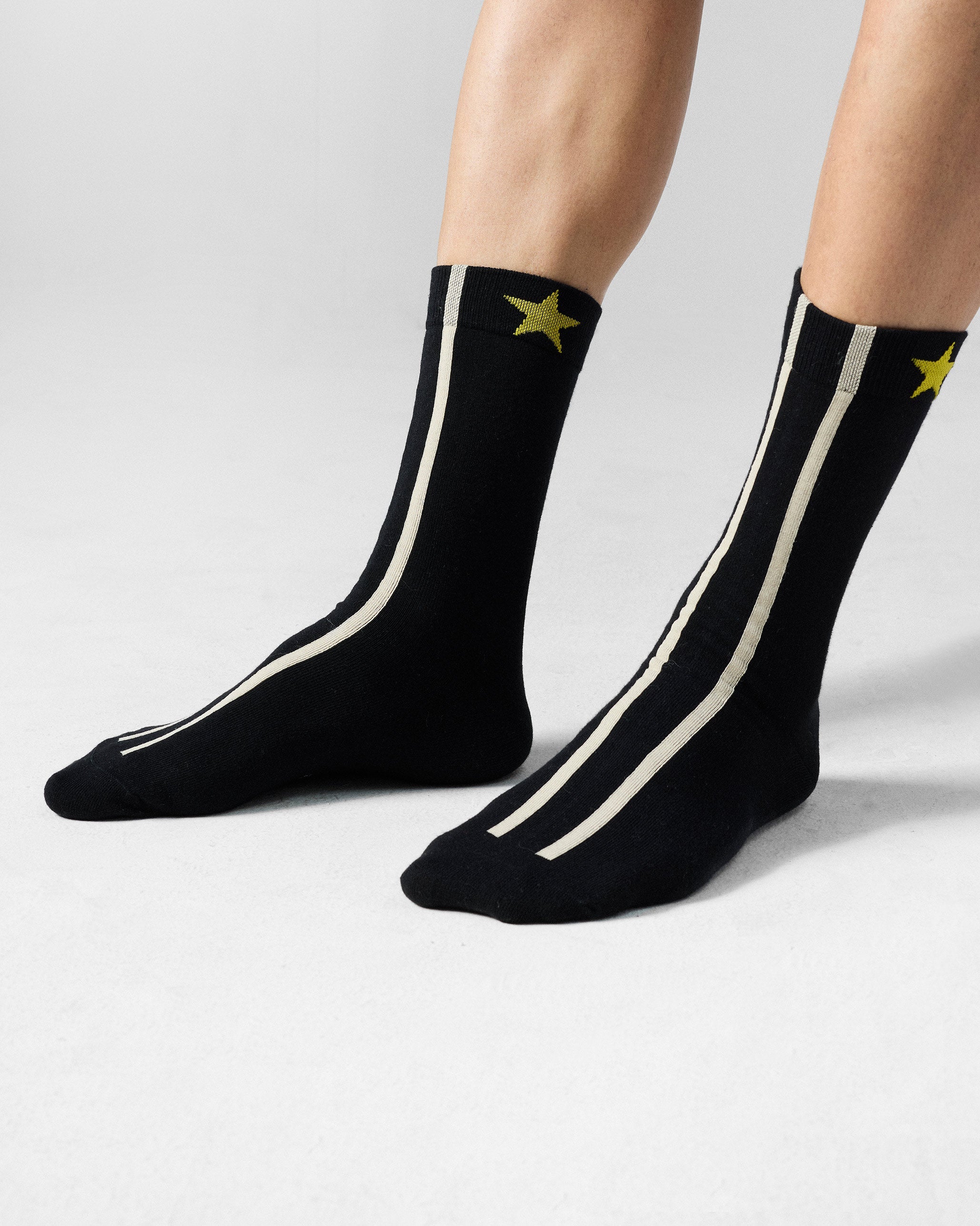 Men's Orbit Socks - Black & Maroon