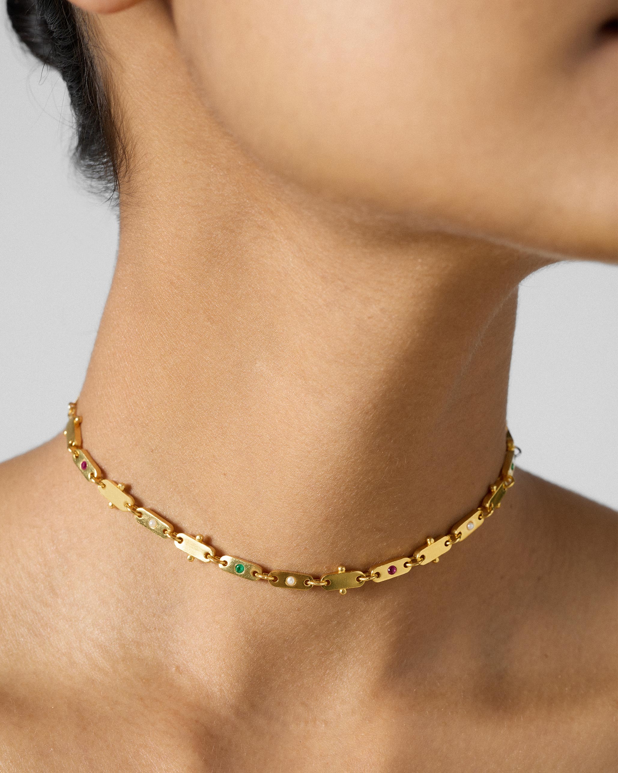 Ladder Necklace - Gold