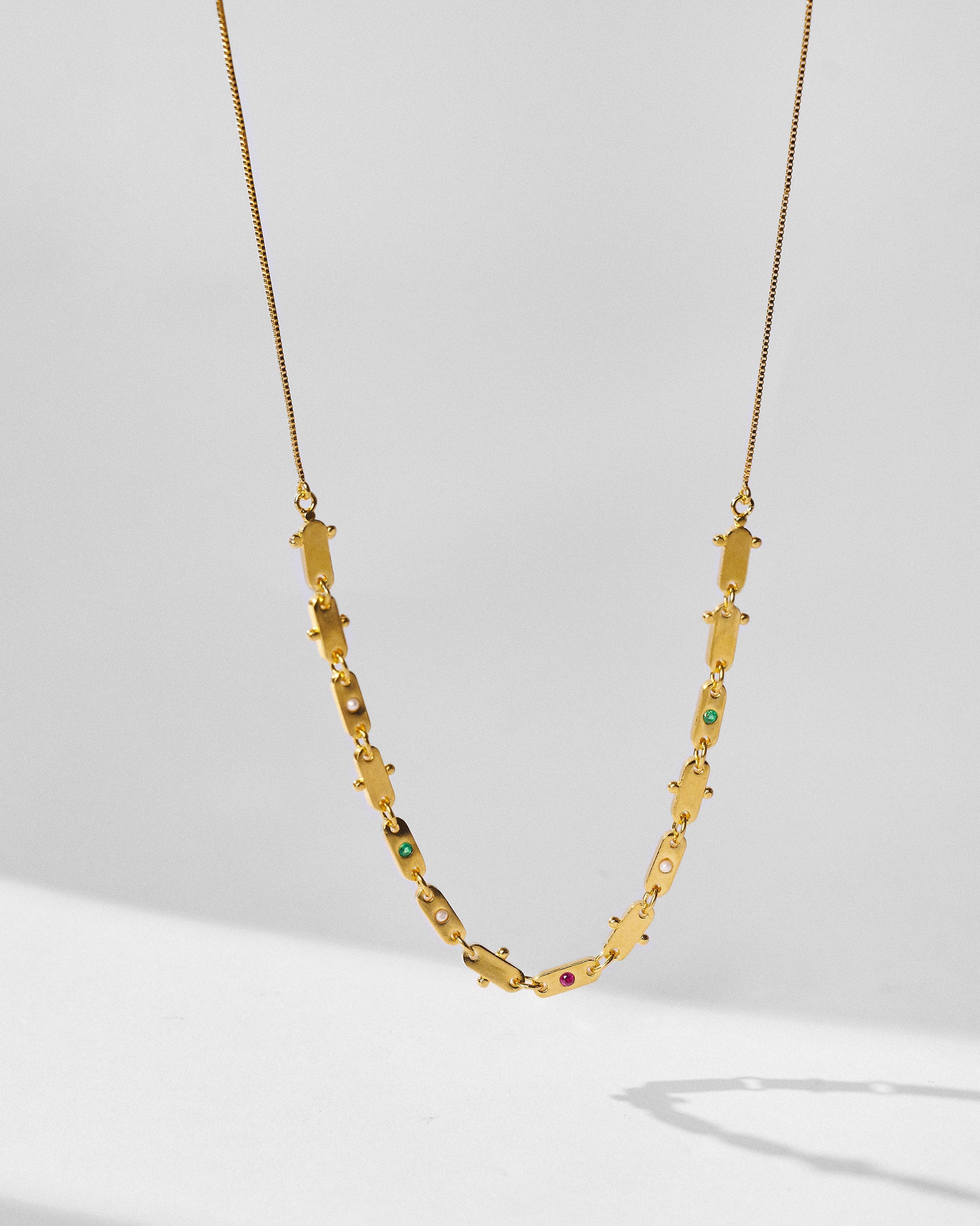 Ladder Necklace - Gold