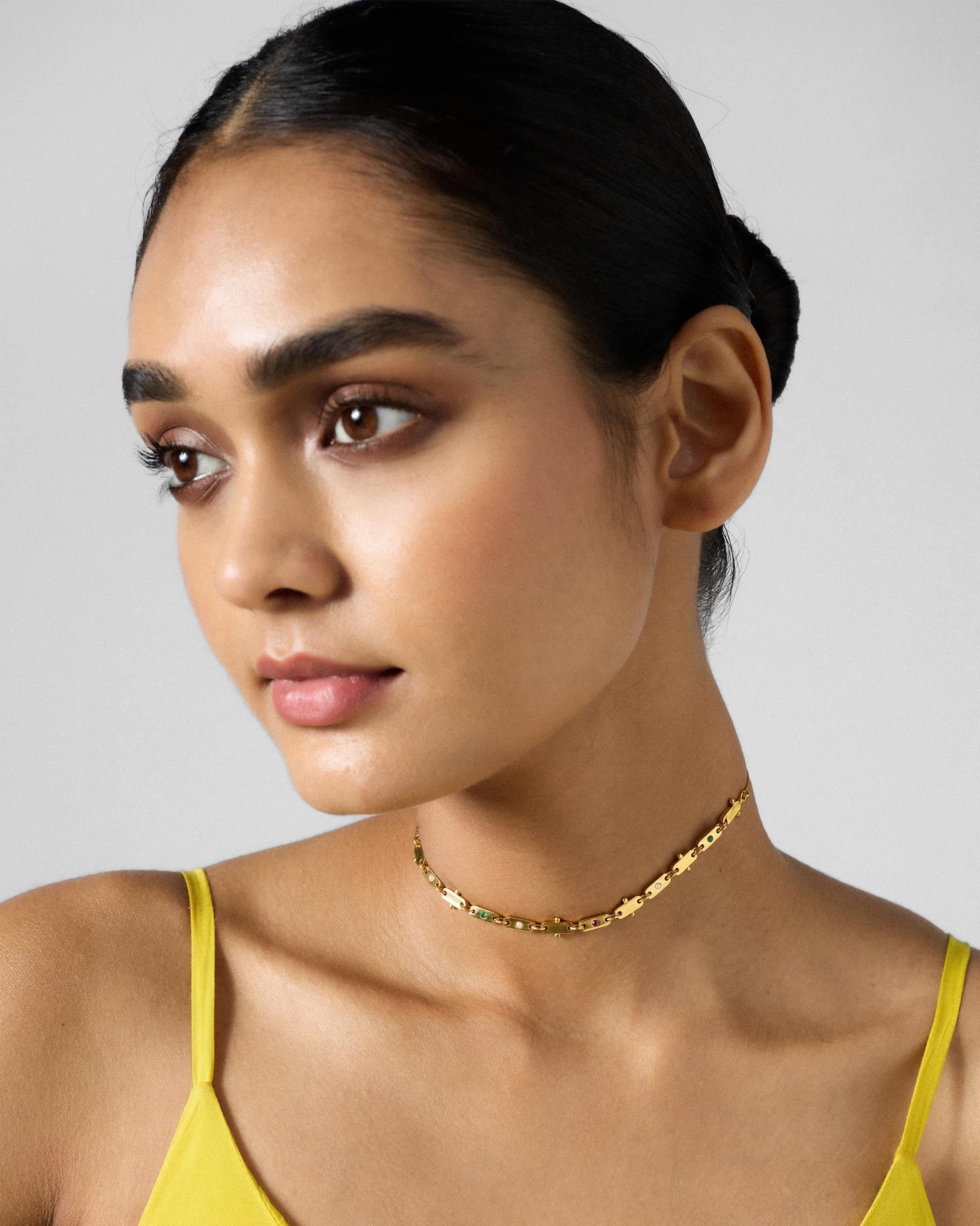 Ladder Necklace - Gold