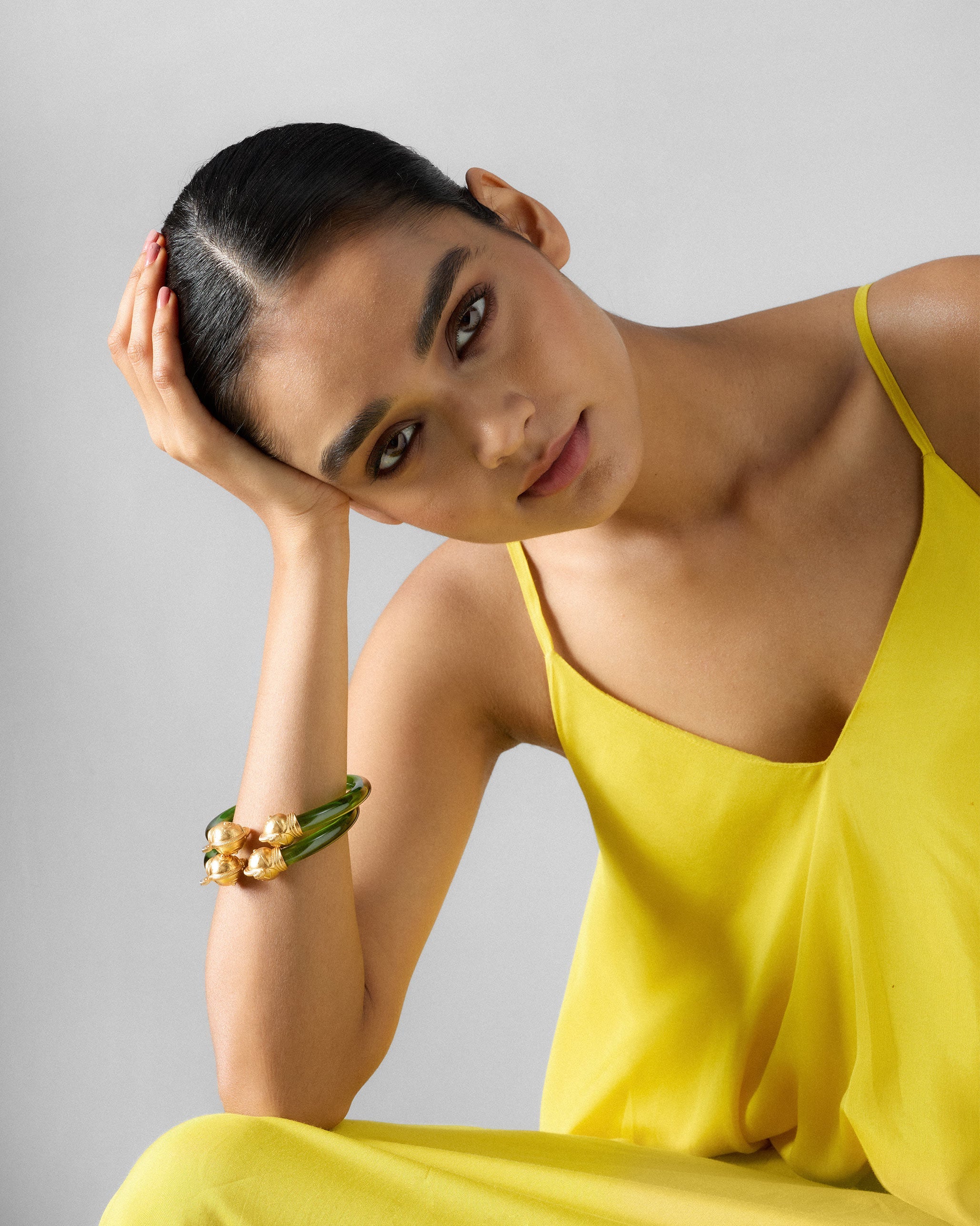 Mithu Bangle - Green