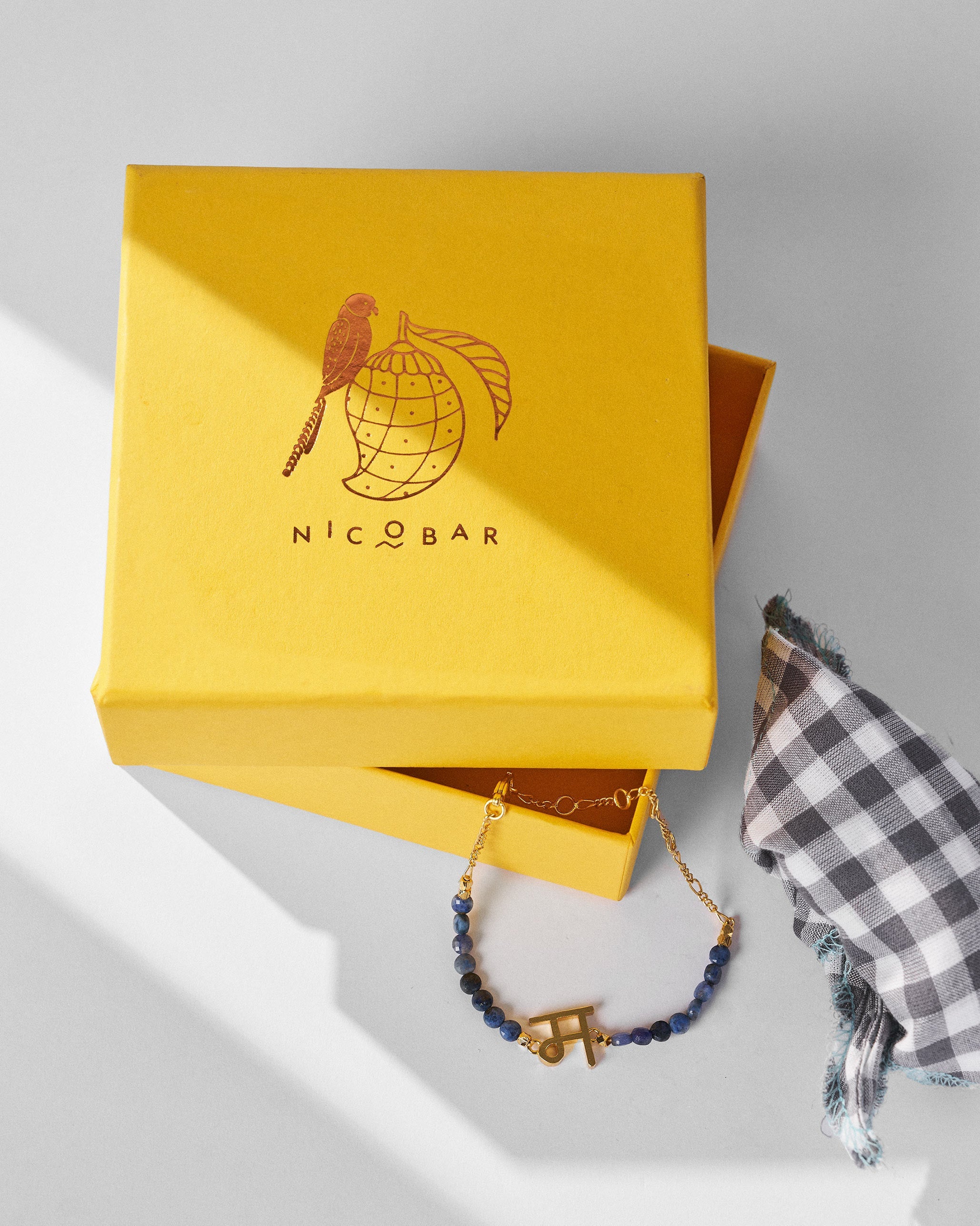 Akshar Bracelet (M) - Gold