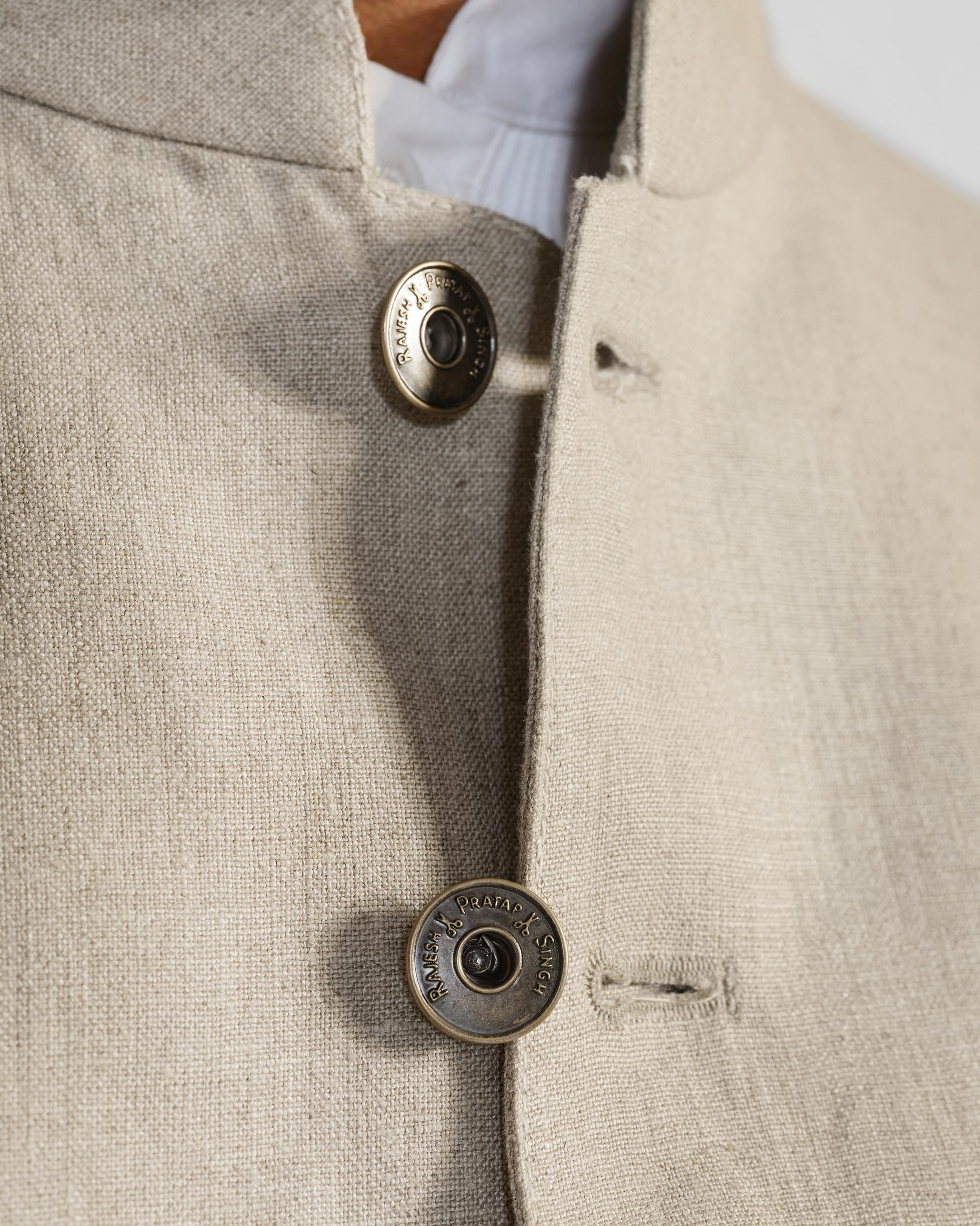 Tahr Bandhgala - Beige