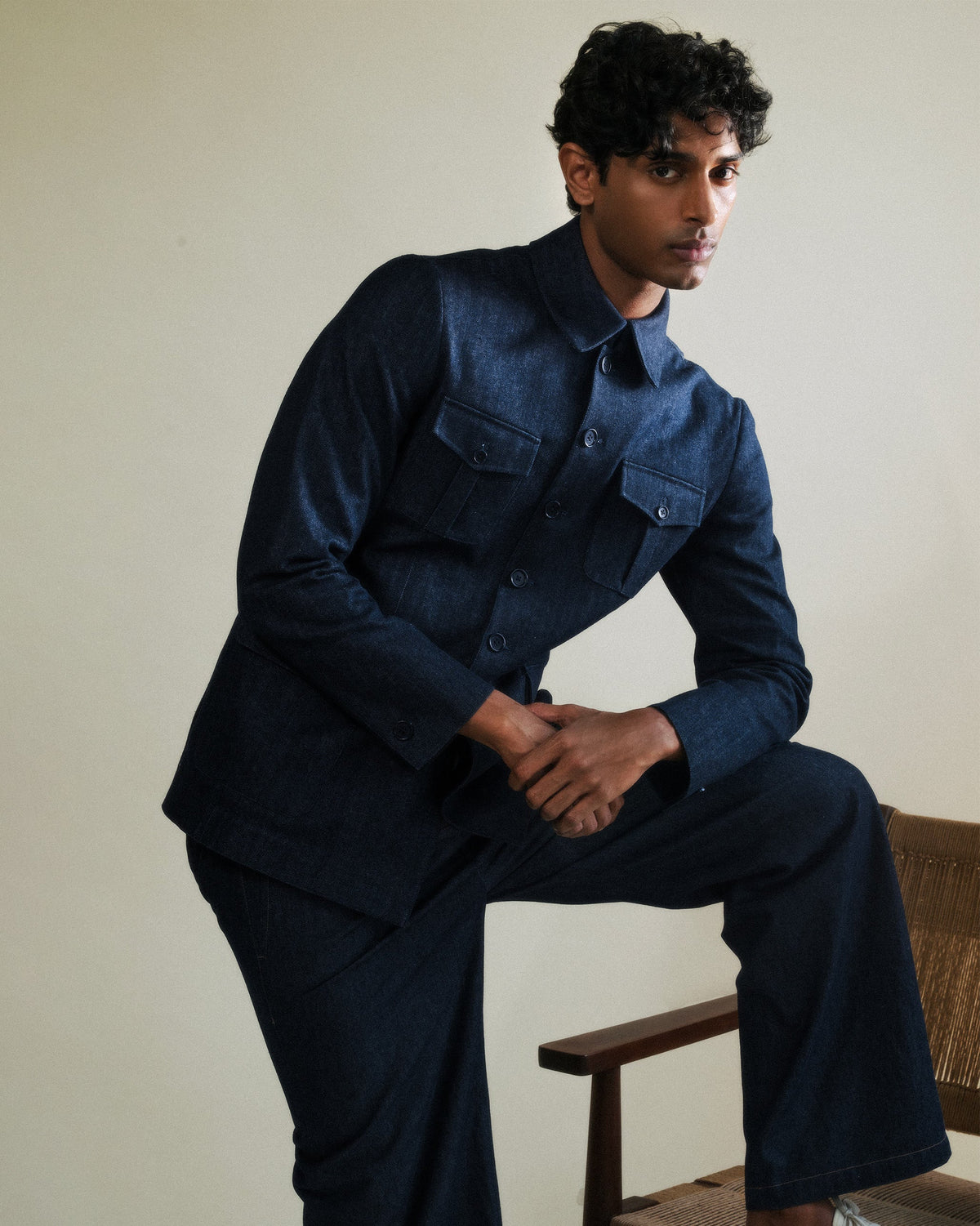 Ibex Travel Jacket - Denim