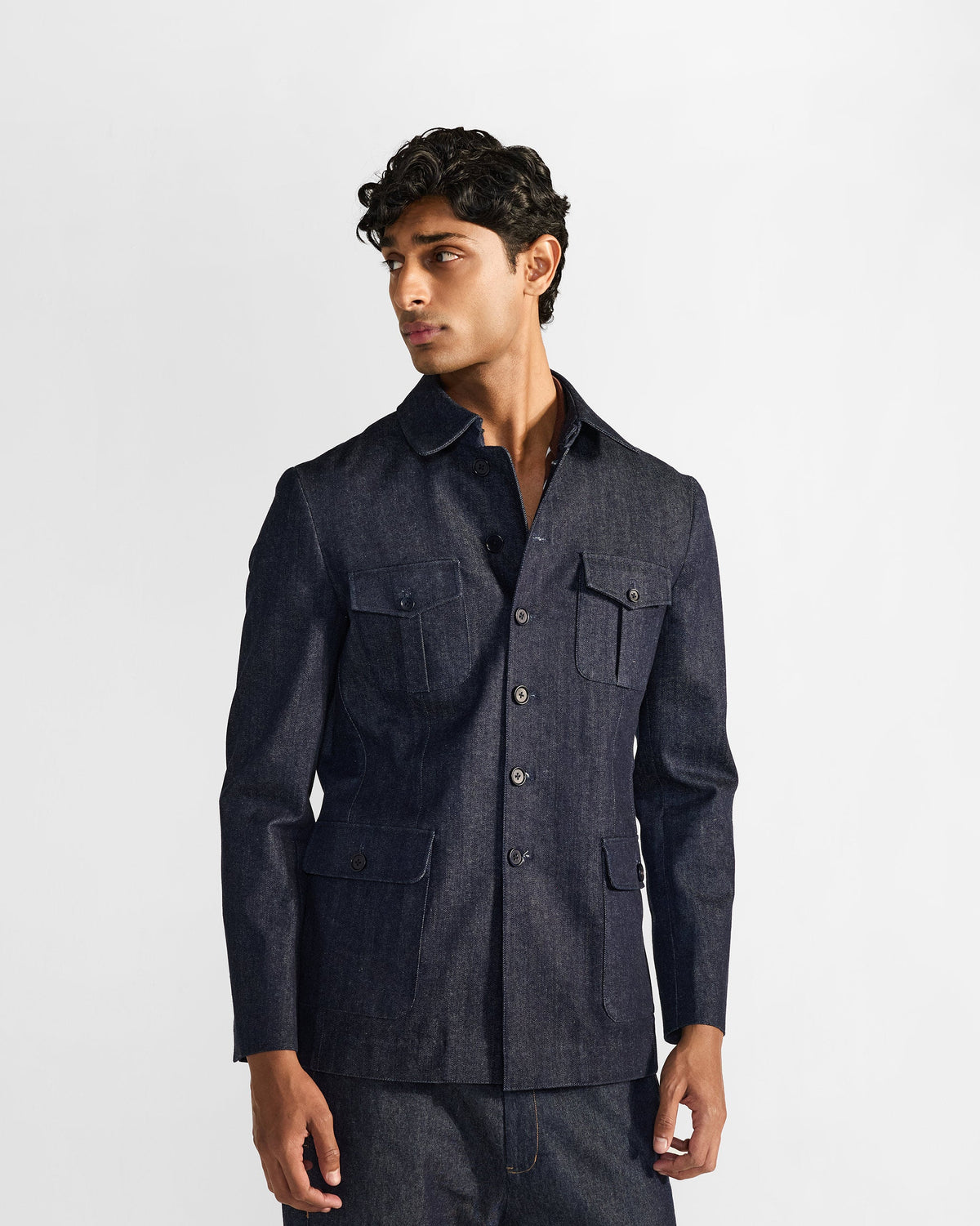 Ibex Travel Jacket - Denim
