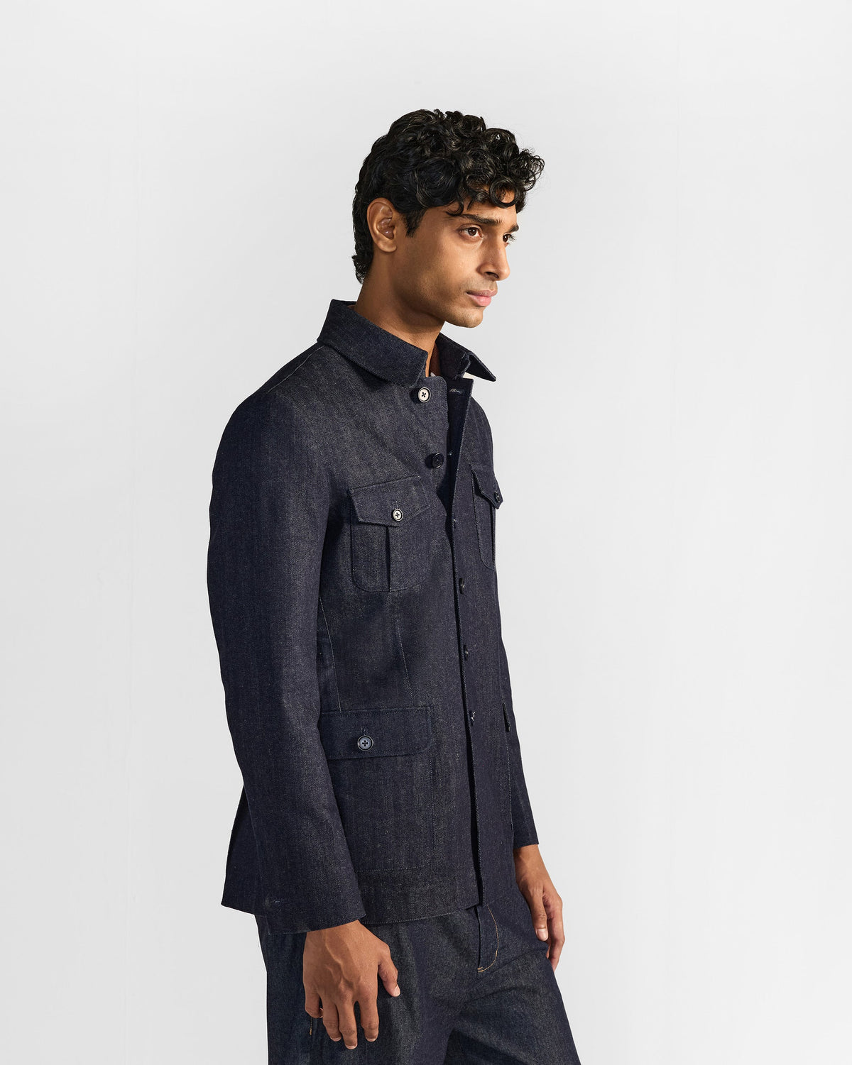 Ibex Travel Jacket - Denim