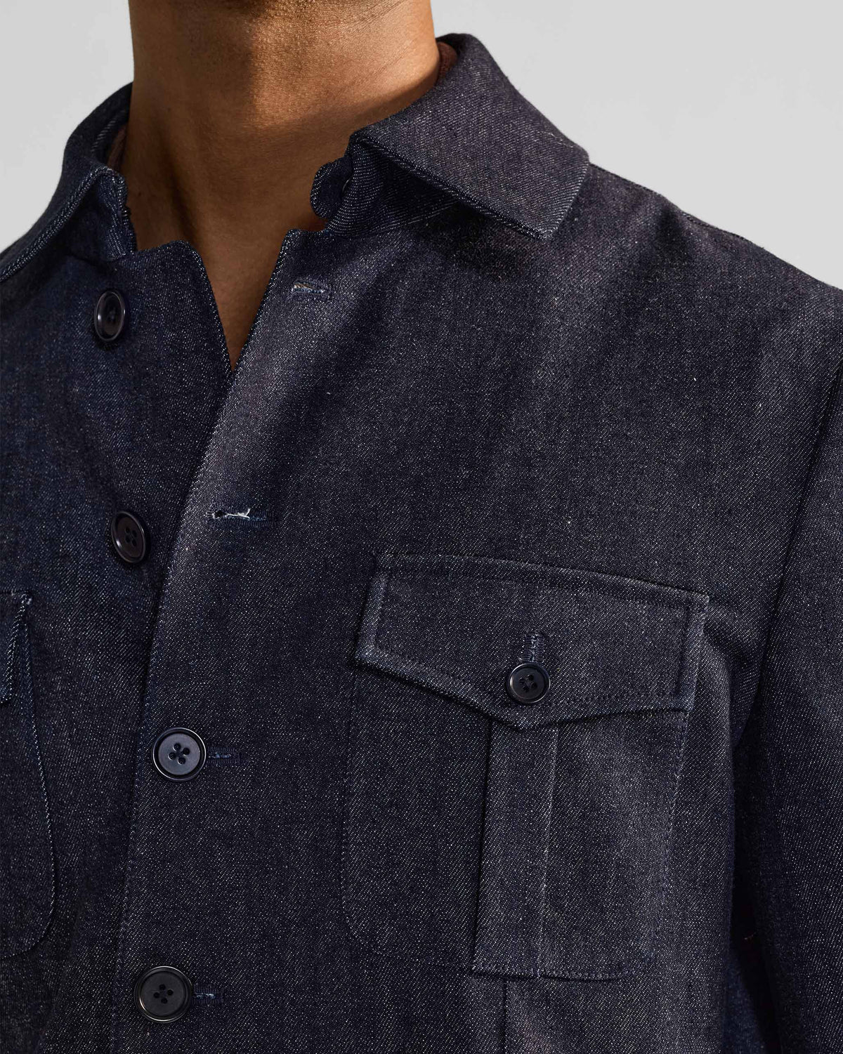 Ibex Travel Jacket - Denim