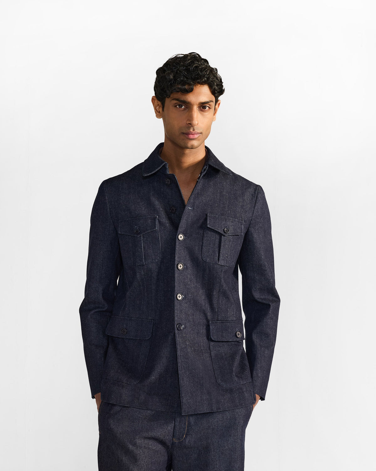 Ibex Travel Jacket - Denim