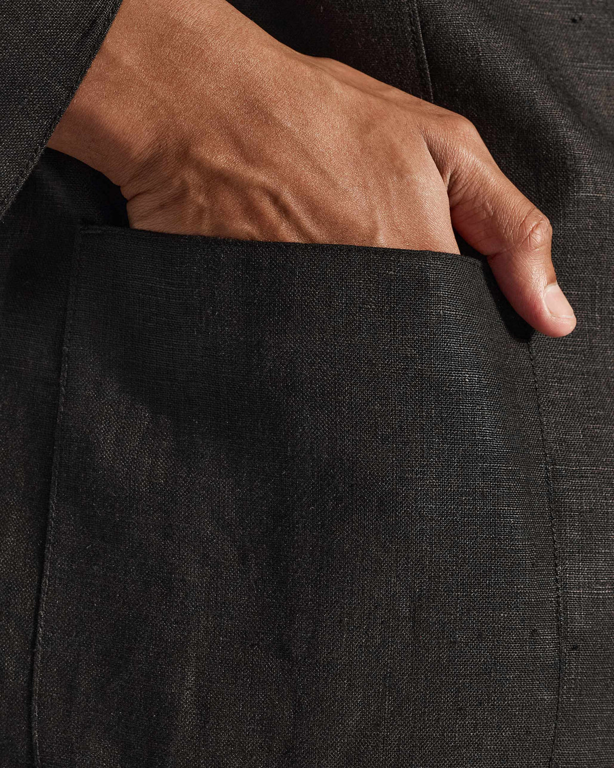 Gaur Bandhgala - Black