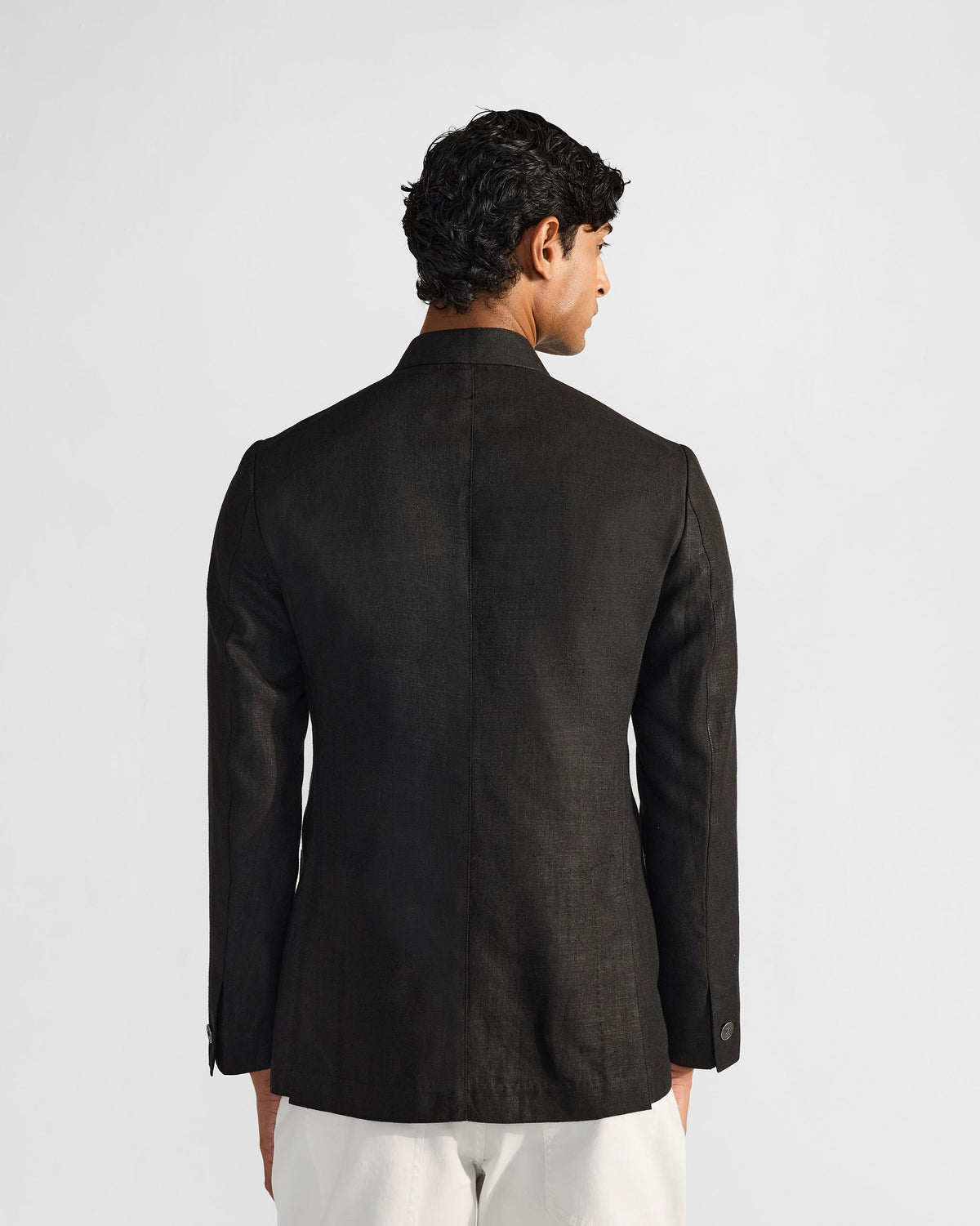 Gaur Bandhgala - Black