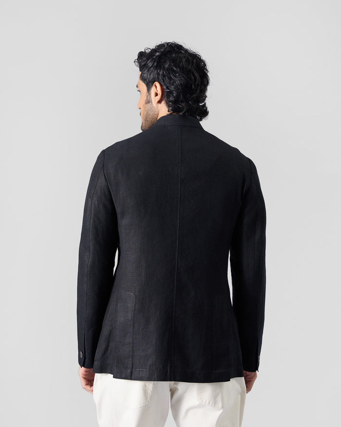 Gaur Bandhgala - Black