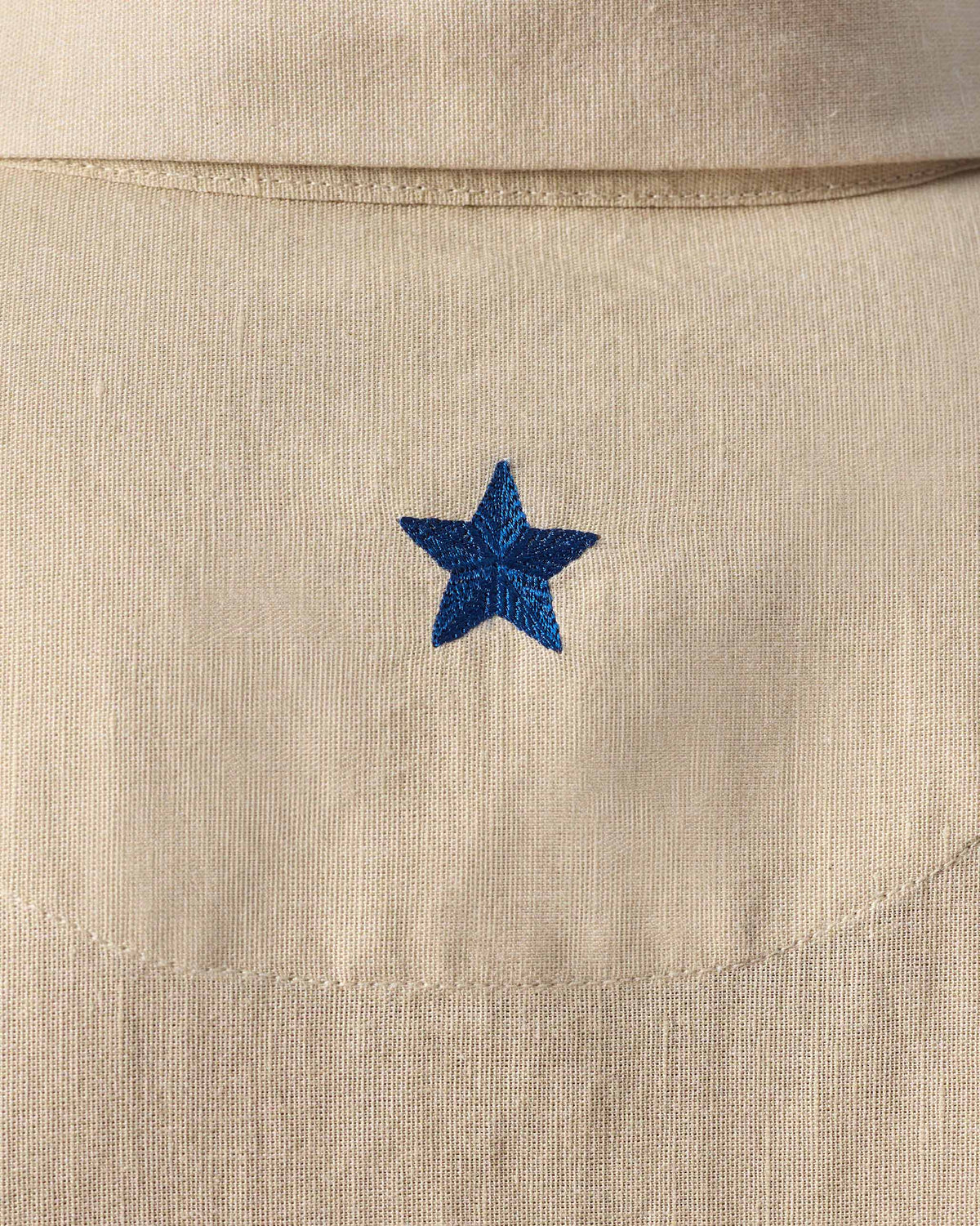 Delta Shirt - Printed Linen Relaxed Fit