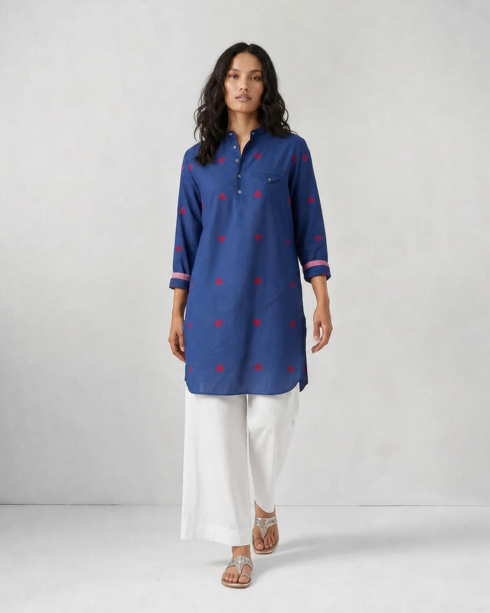 Fort Kurta - Navy & Red