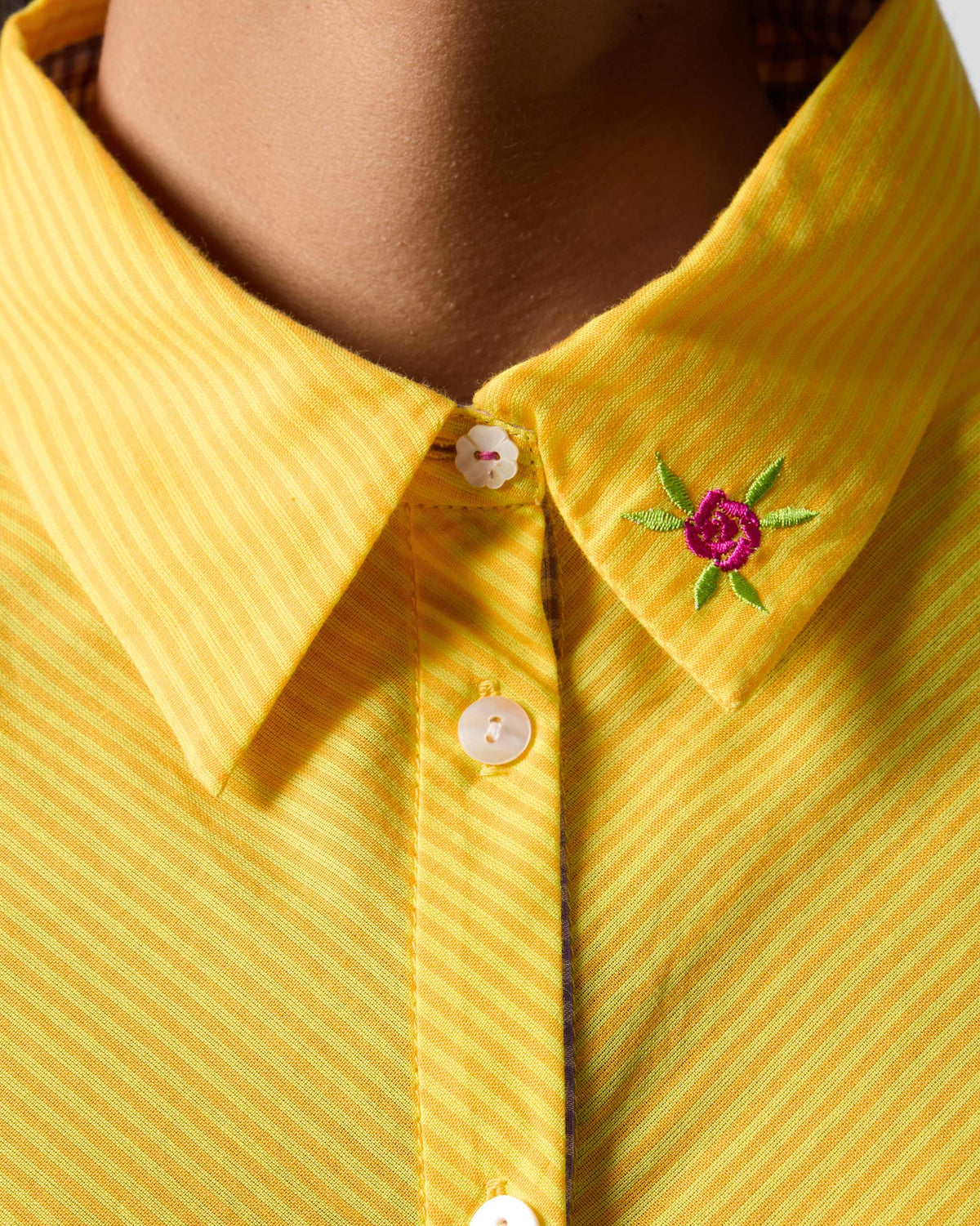 Ceylon Shirt - Striped Yarn-Dyed Cotton Relaxed Fit