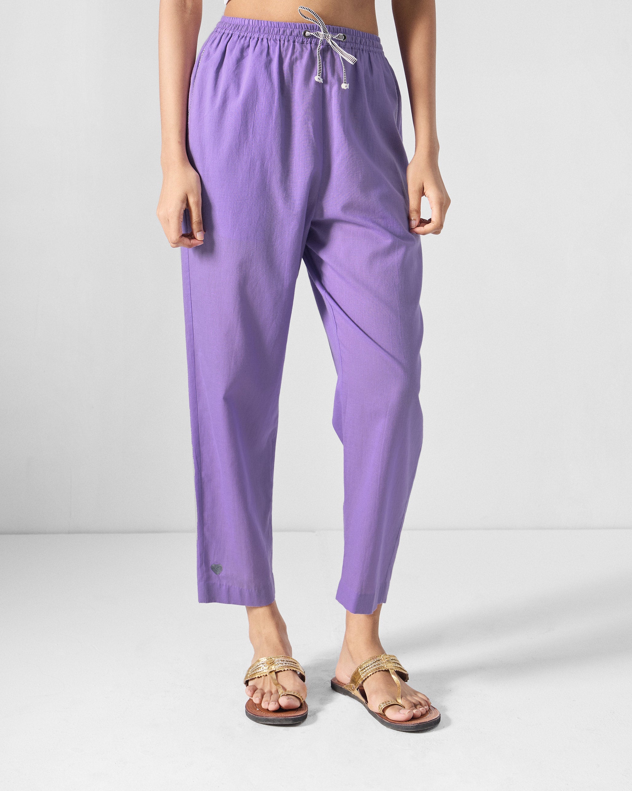 Kinatra Pants - Lilac