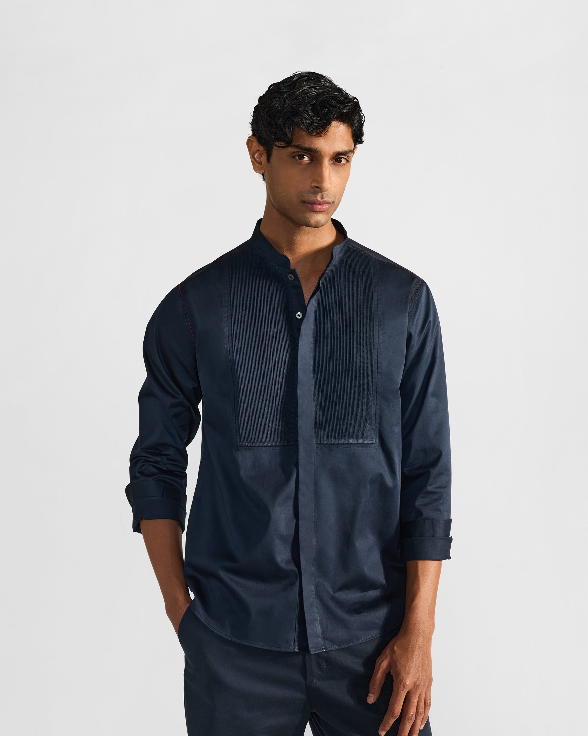 Nightjar Shirt - Navy