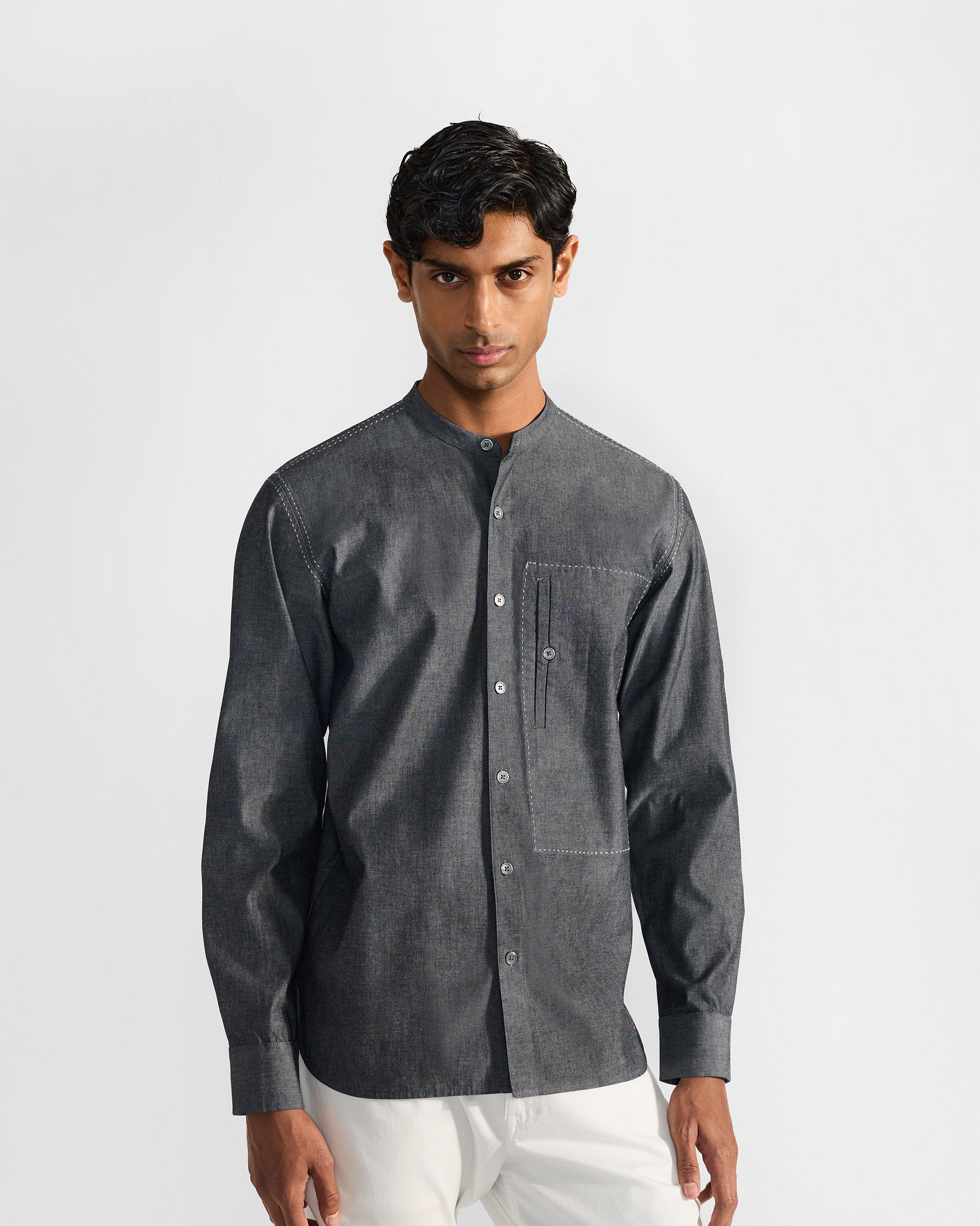 Marten Shirt - Charcoal