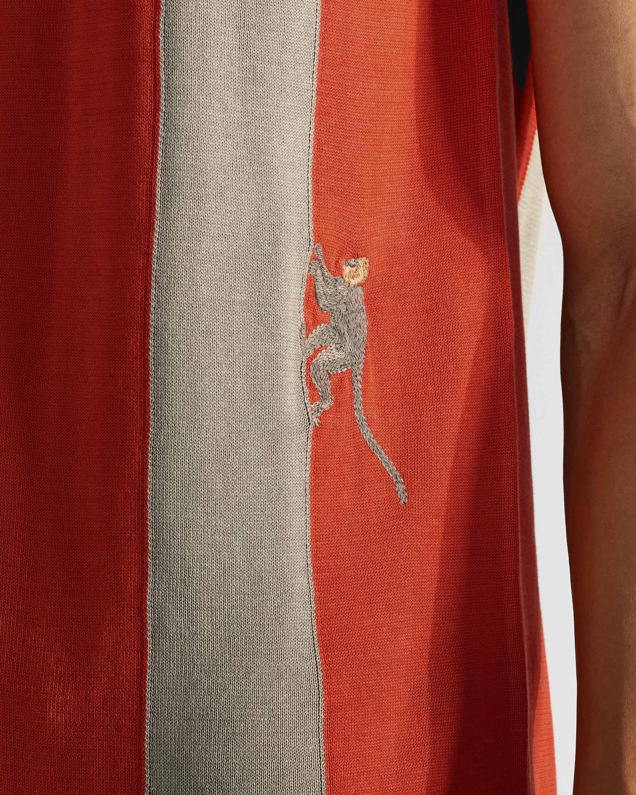 Bonnet Polo T-Shirt - Orange