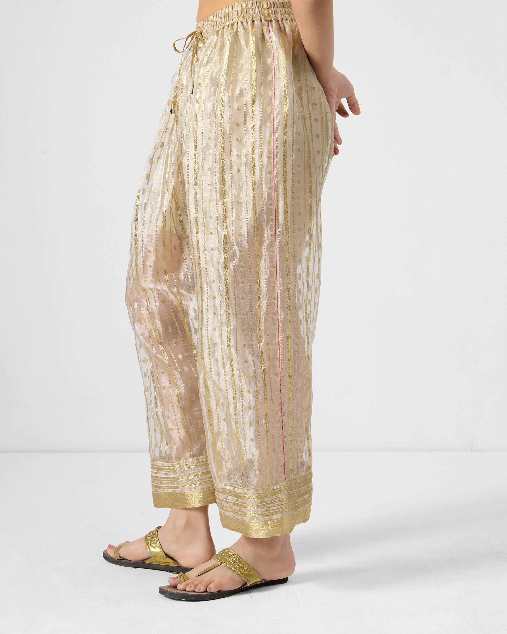 Ghoom Salwar - Silver
