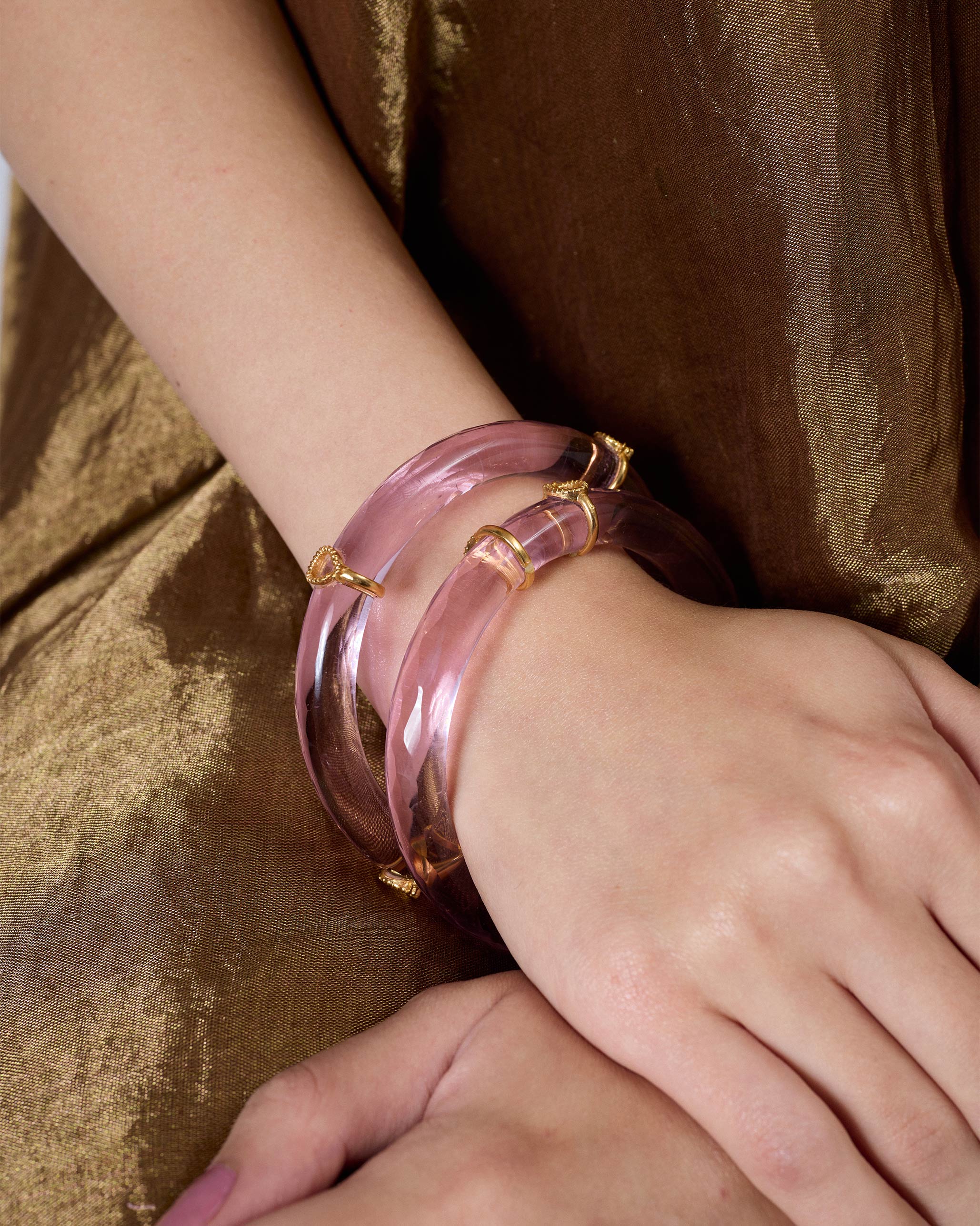 Anaar Bangle - Pink