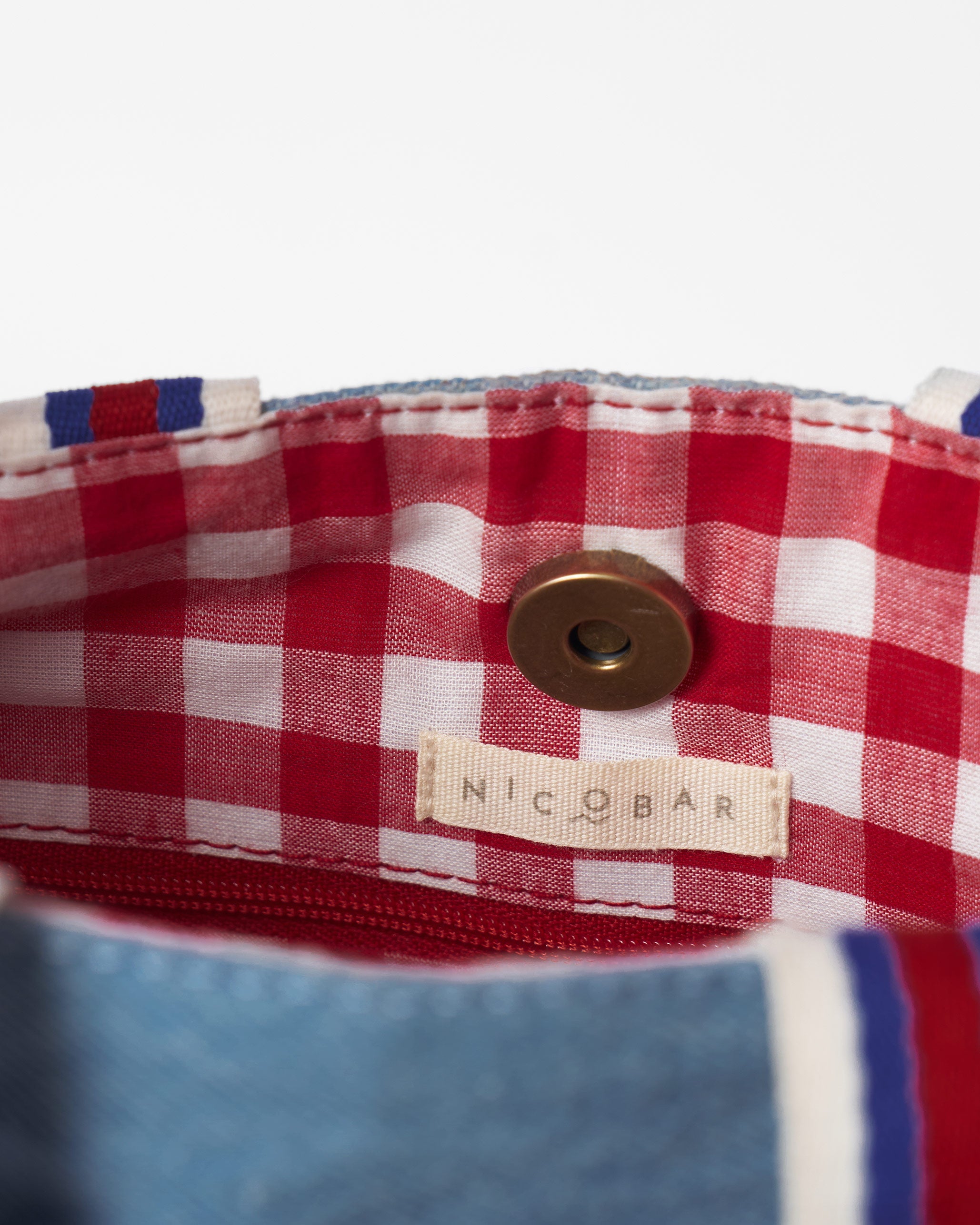 Nico Matchbox Tote - Blue