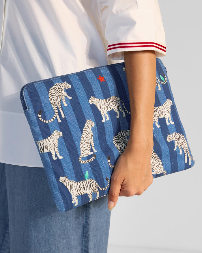 Berber Laptop Sleeve 14" - Blue