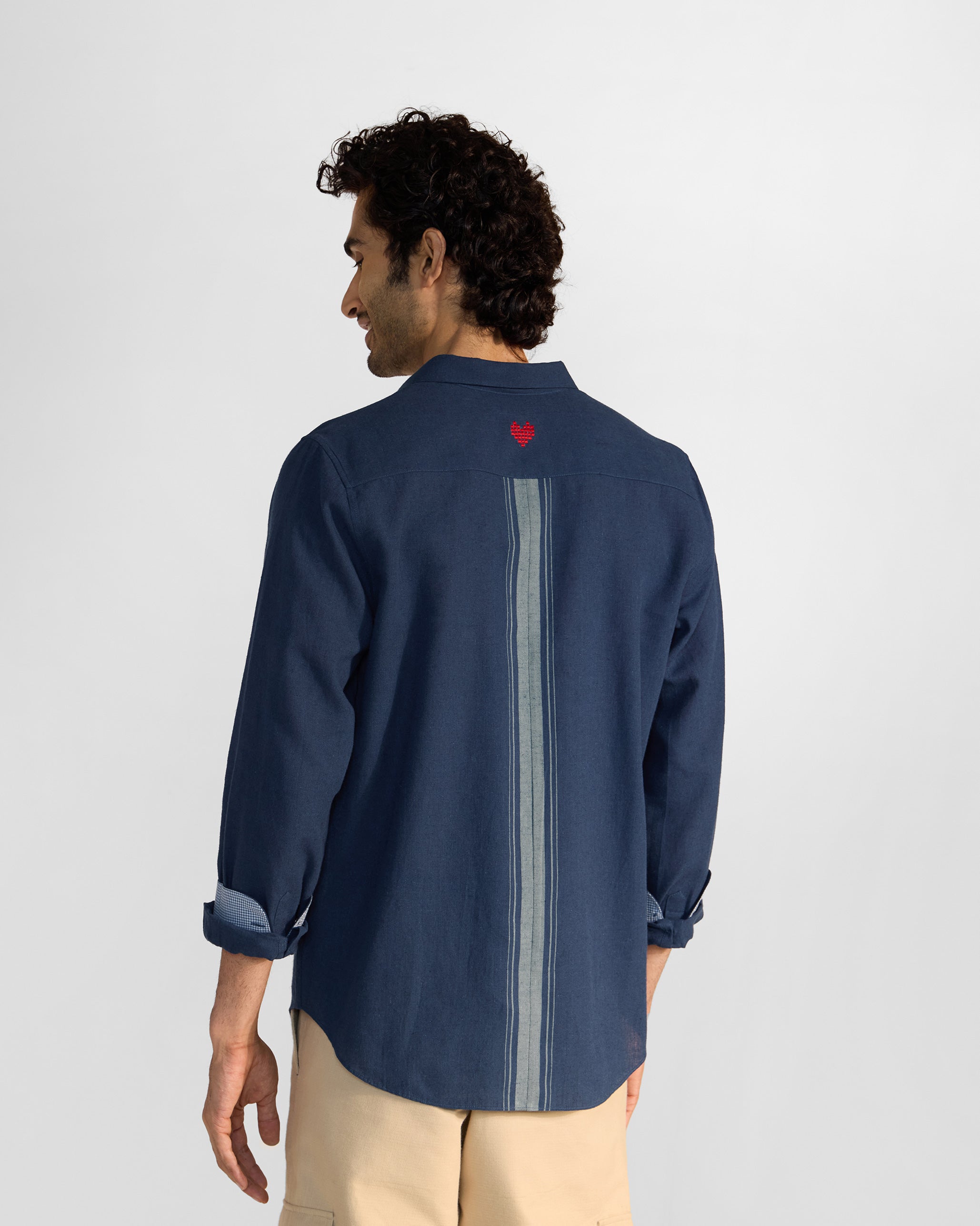 Rewa Shirt - Navy