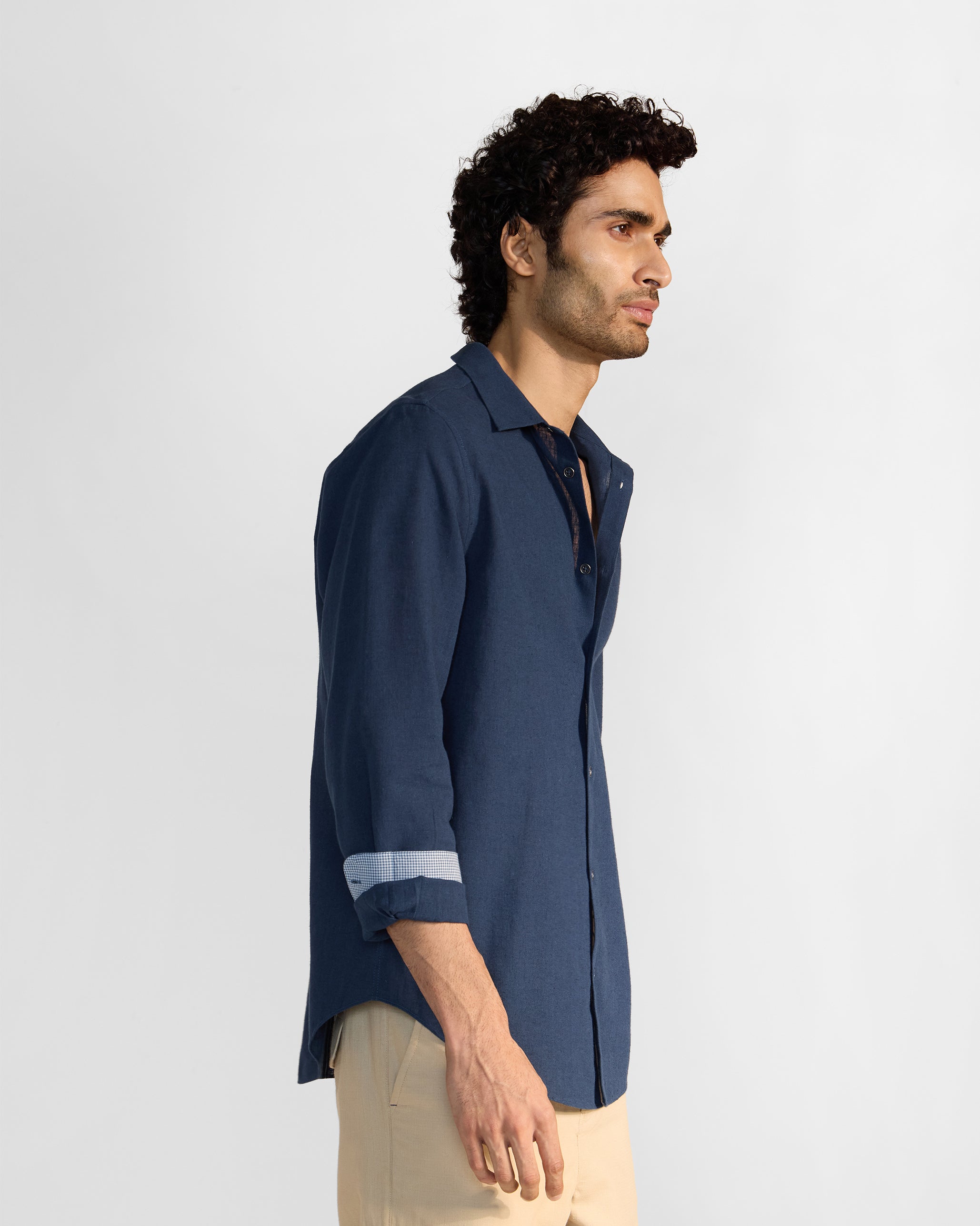 Rewa Shirt - Navy