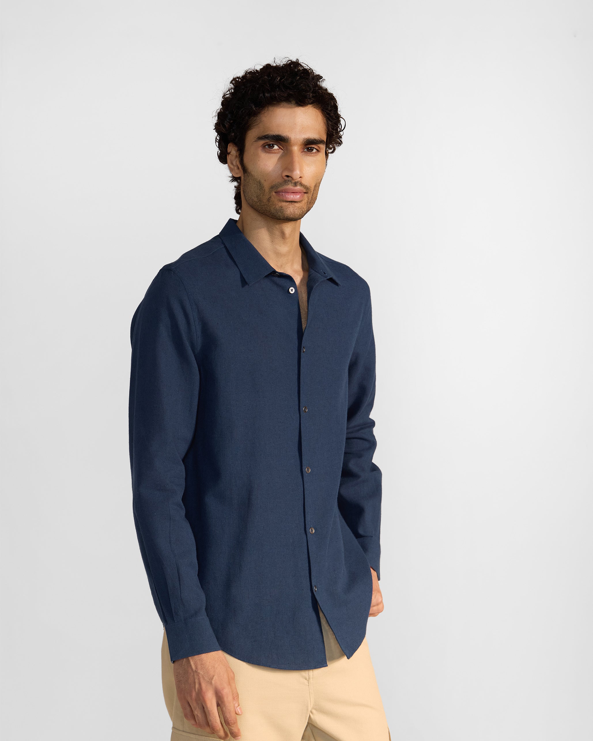 Rewa Shirt - Navy