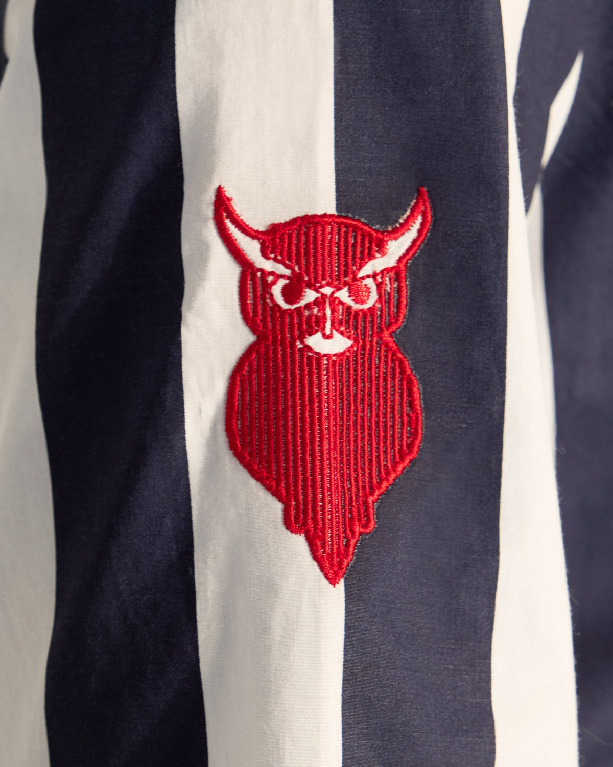 Vinya Kurta - Navy Blue & White Stripes