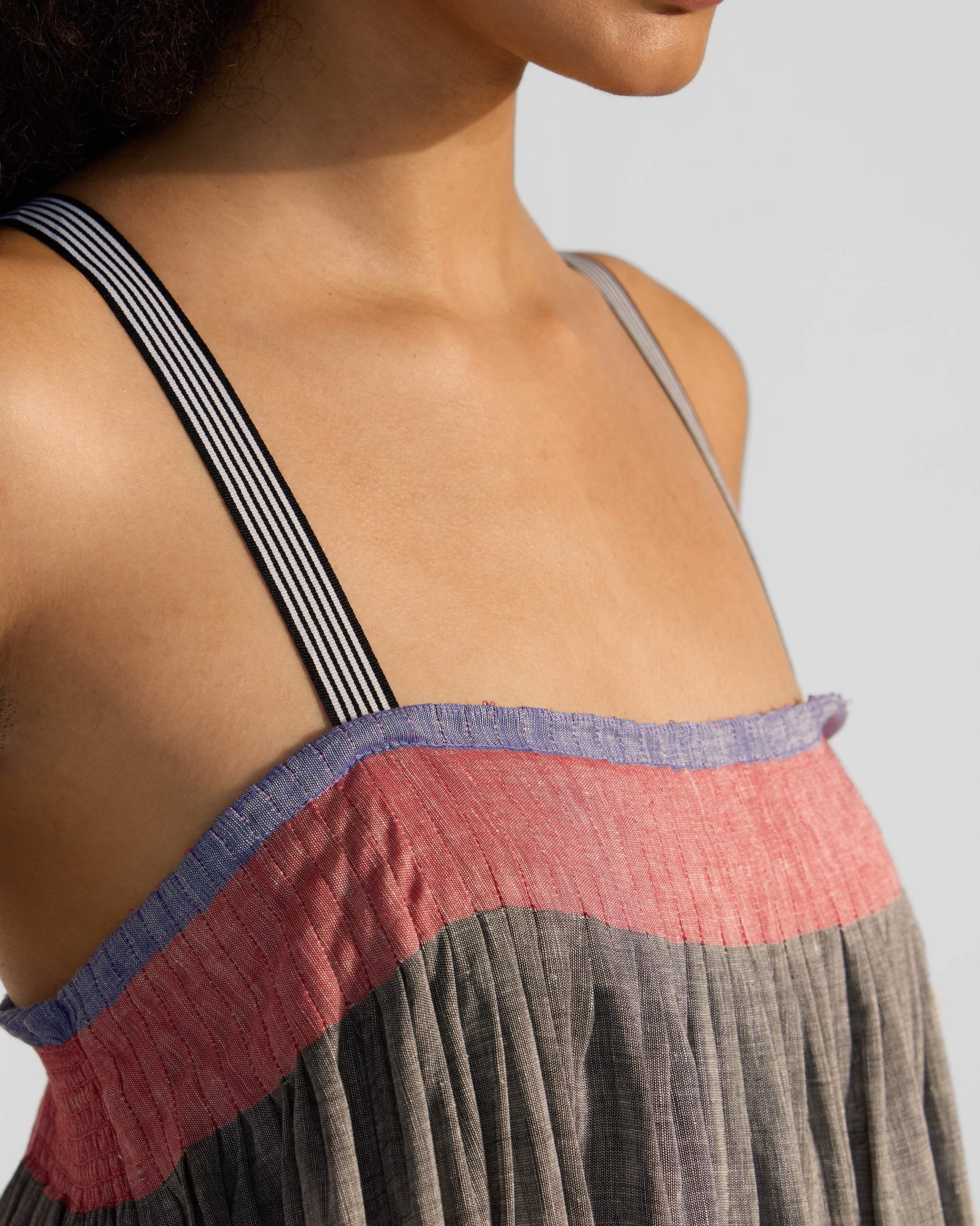 Bina Dress - Multicolour Stripes