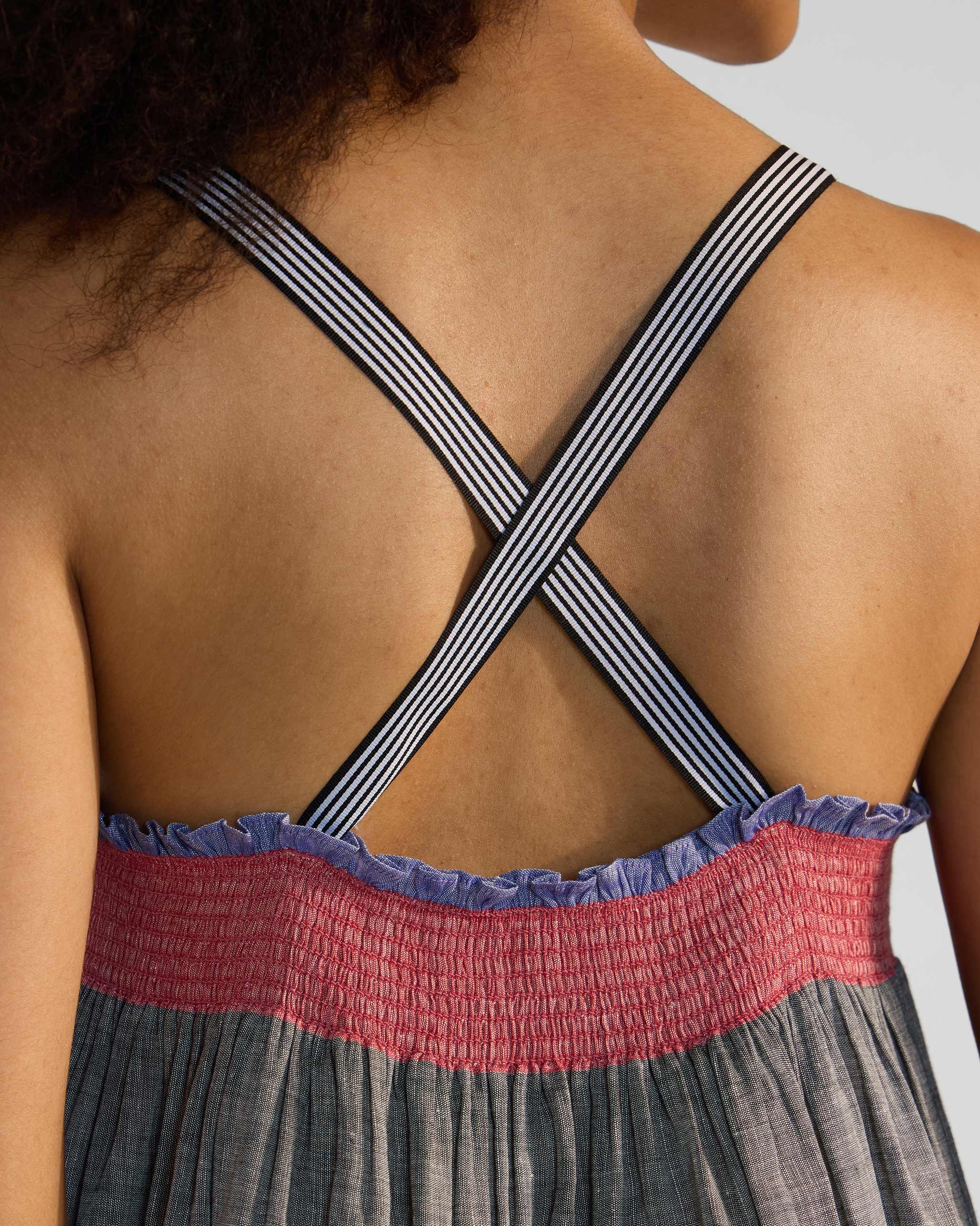 Bina Dress - Multicolour Stripes