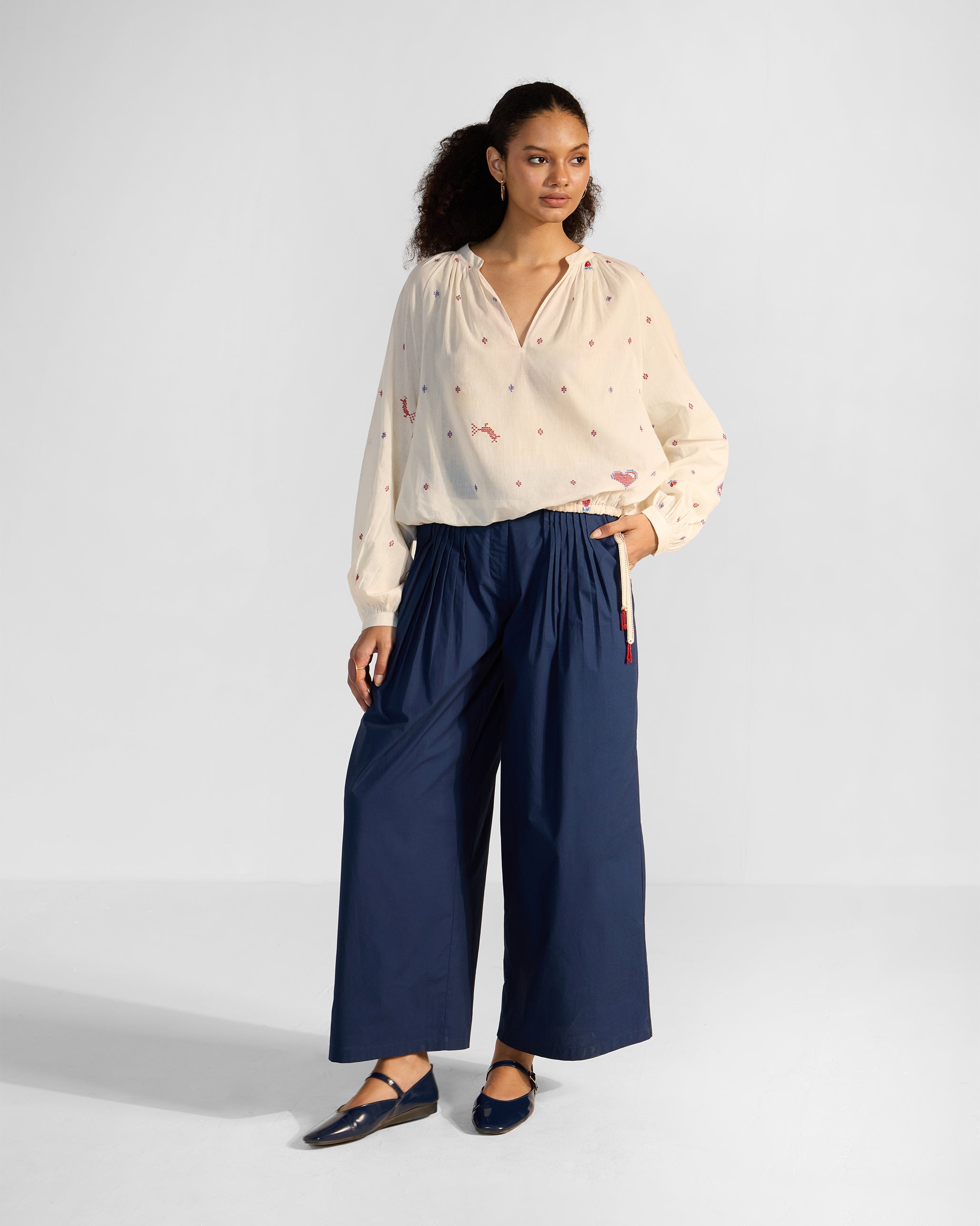 Azara Pants - Blue