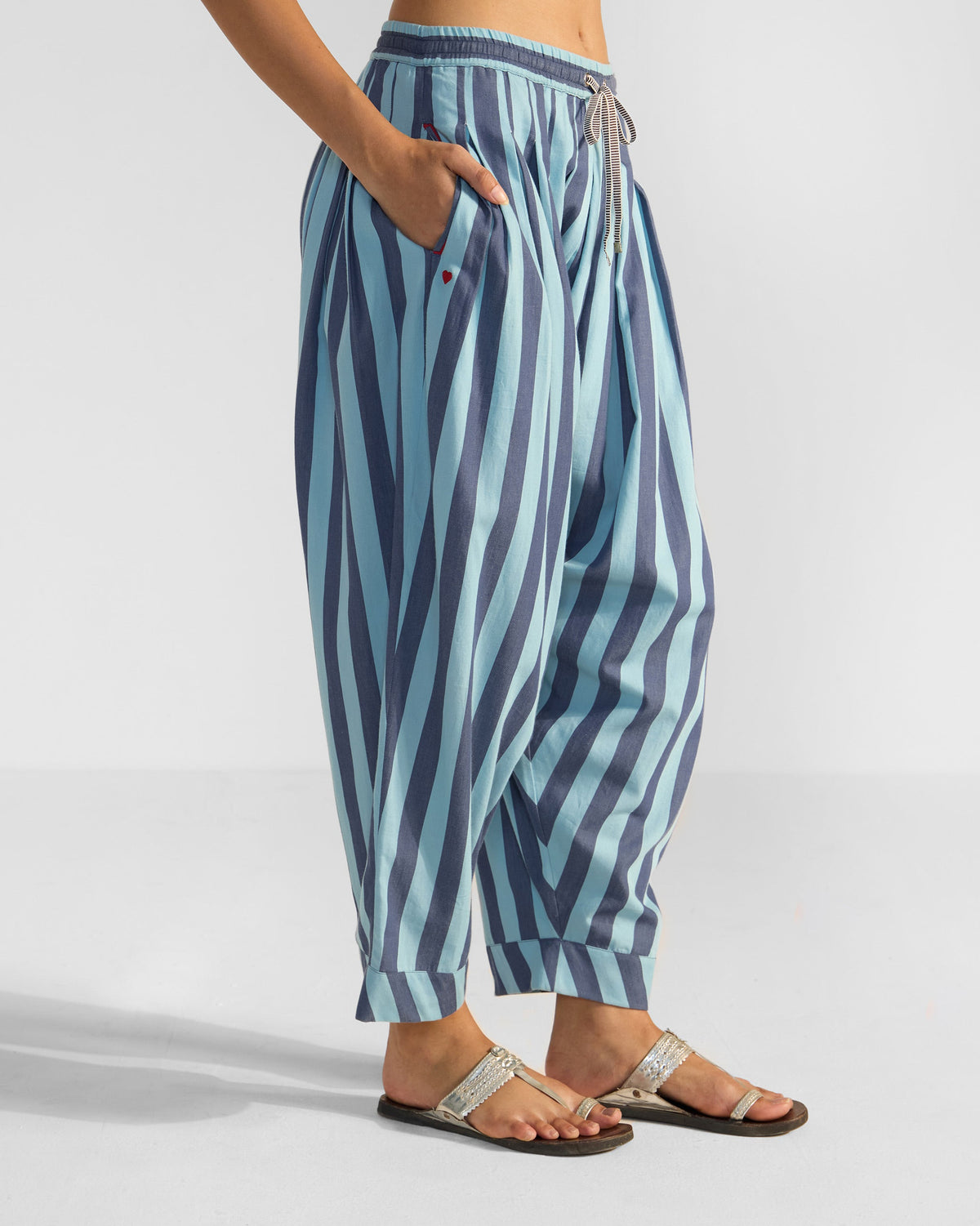 Salem Pants - Blue Stripes