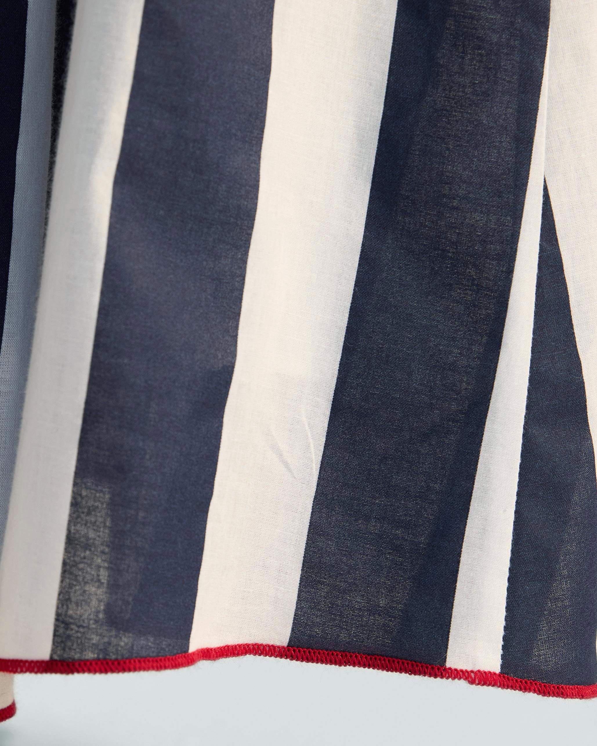 Reyat Skirt- Blue & White Stripes