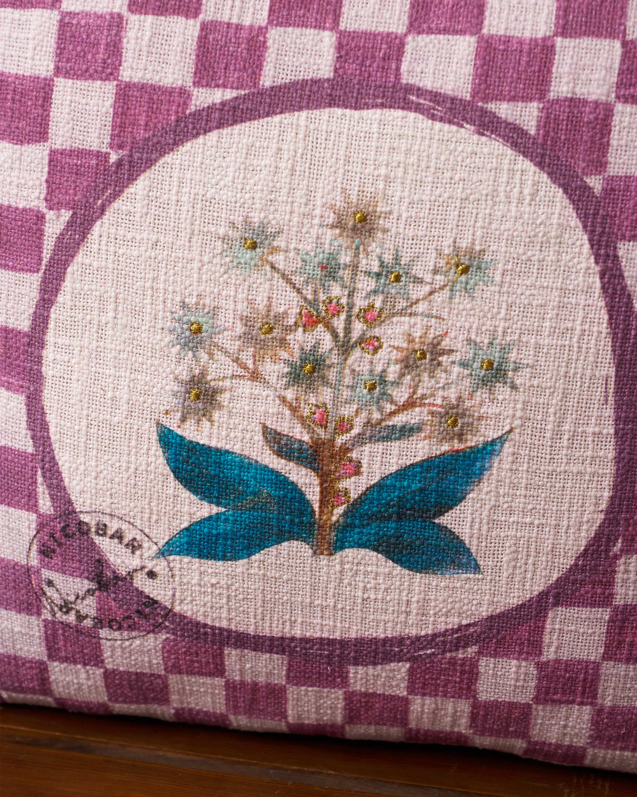 Mogra Bloom Cushion Cover