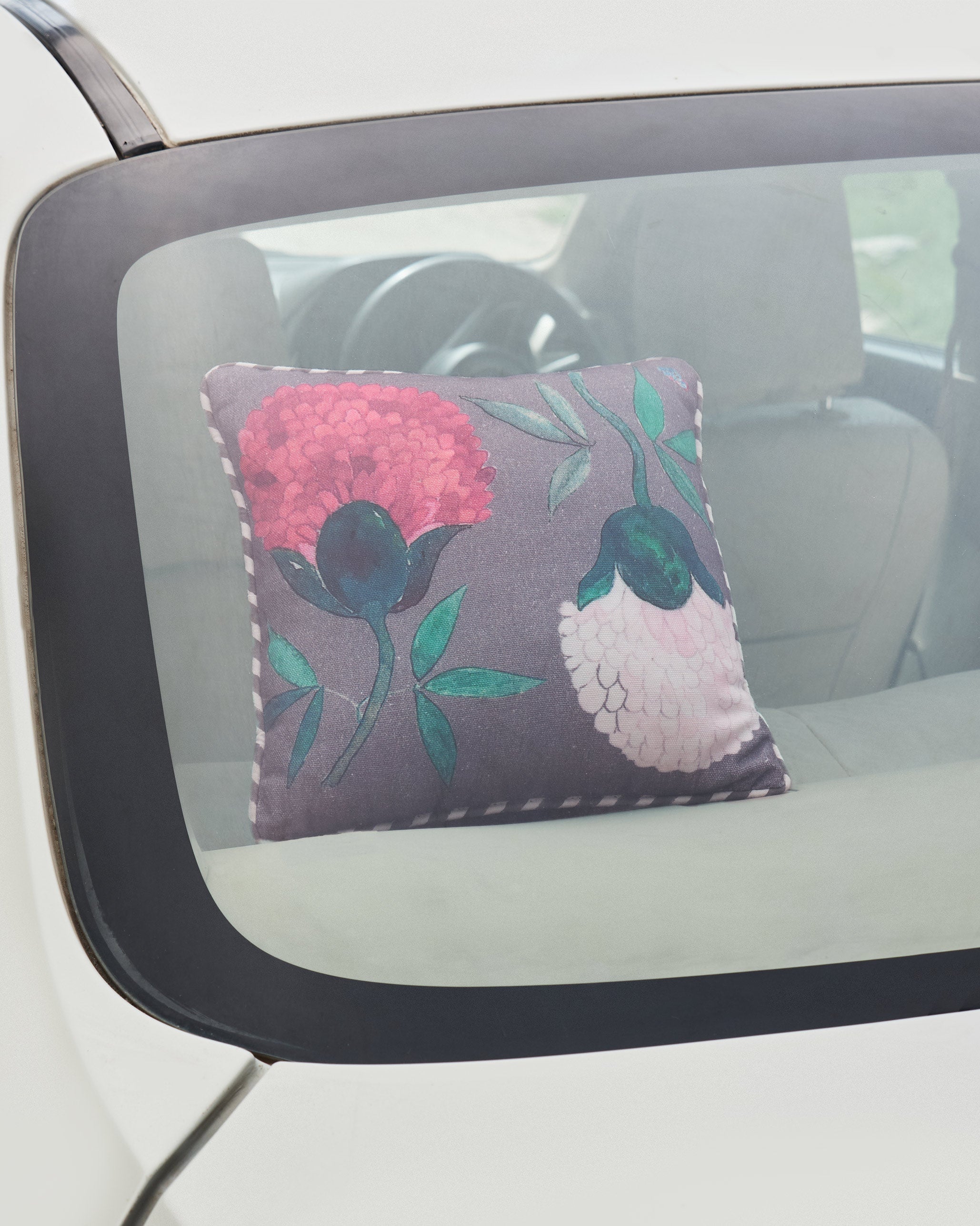 Peony Car Cushion