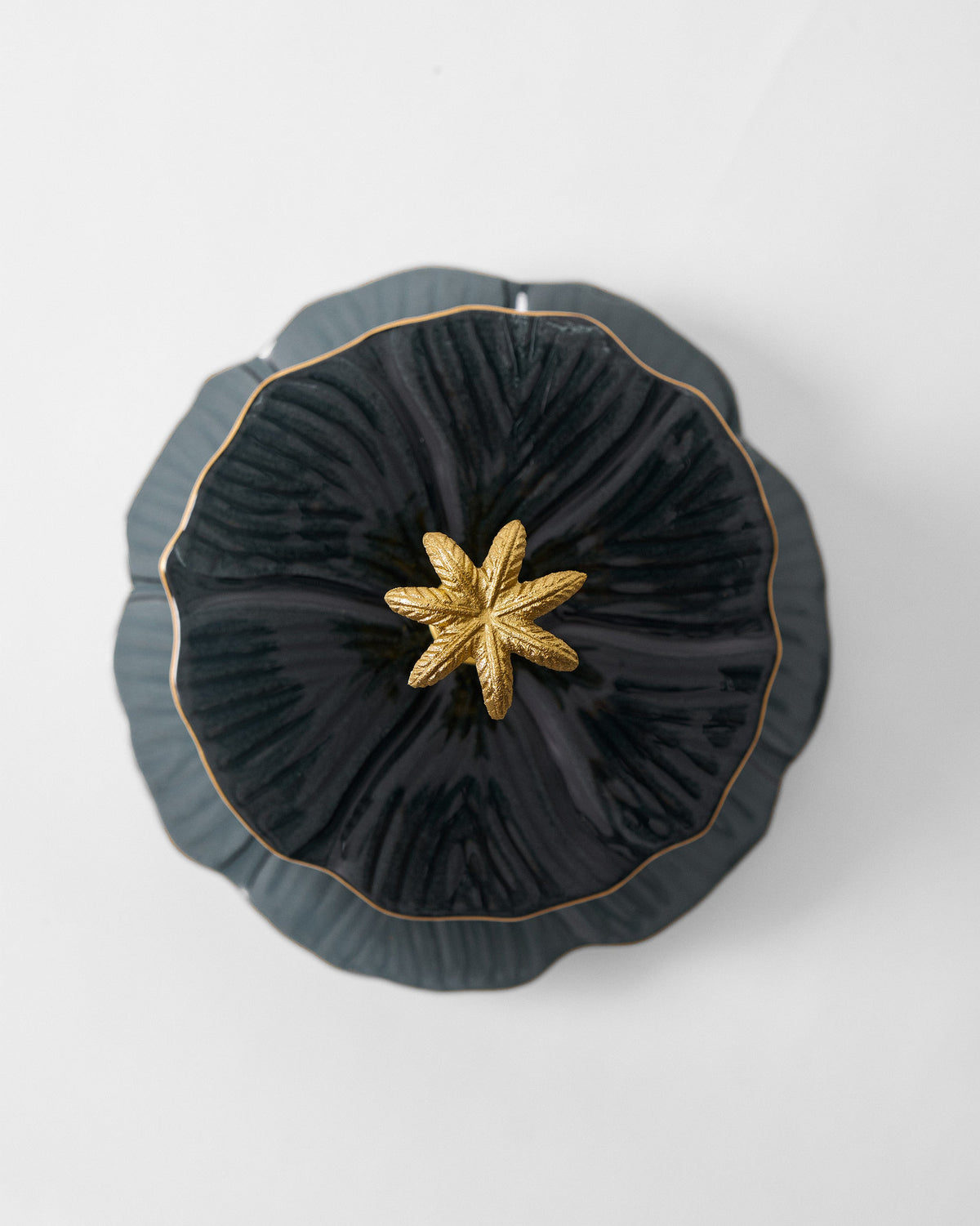 Phool Cake Stand - Charcoal