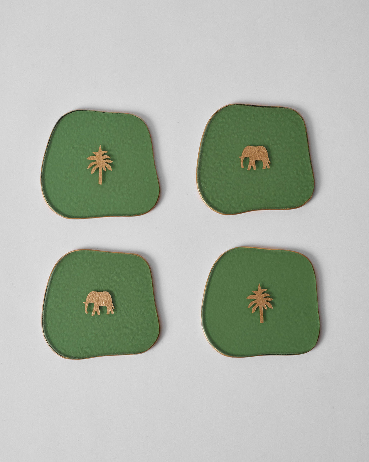 Tusk Bloom Coaster - Set of 4