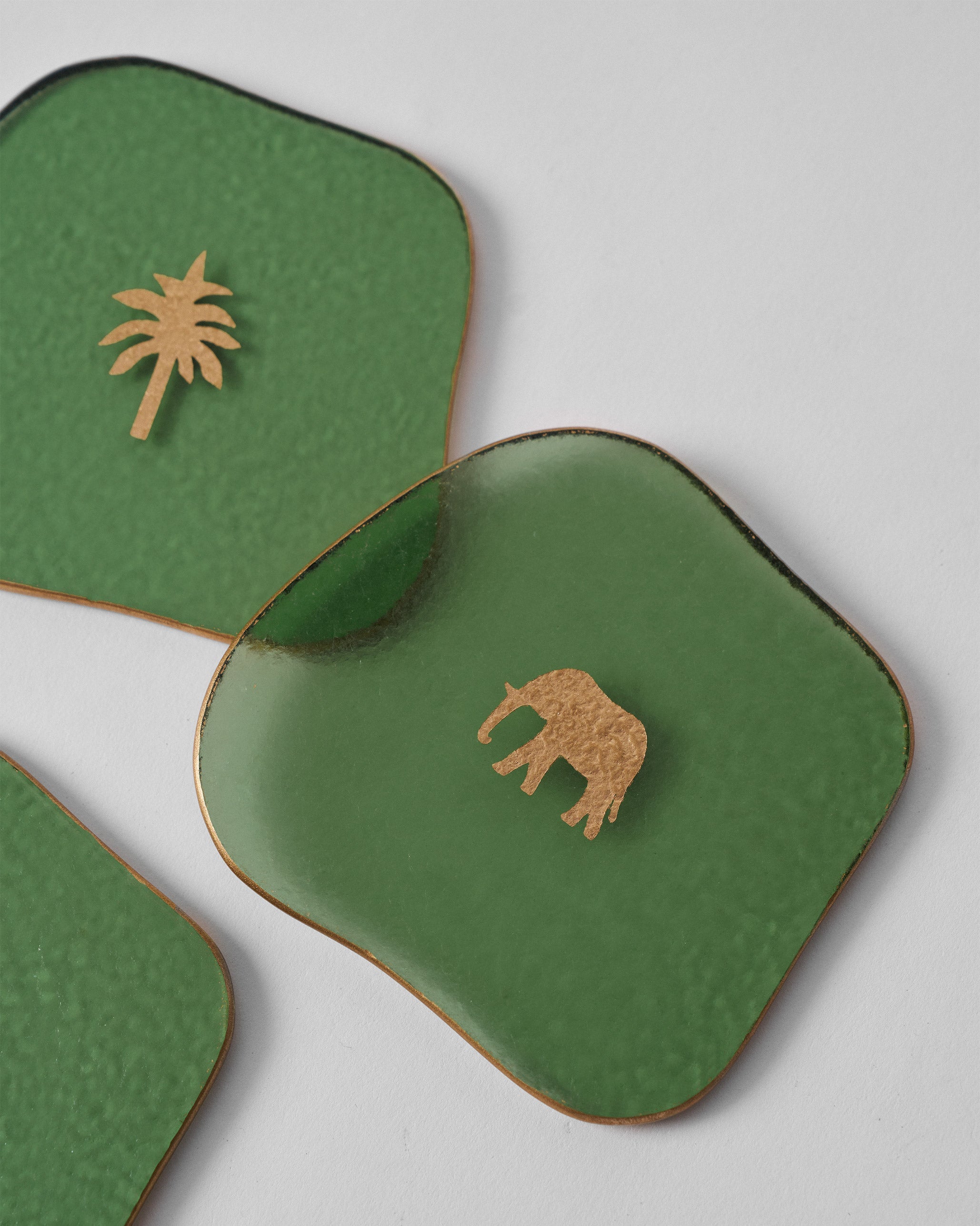 Tusk Bloom Coaster - Set of 4