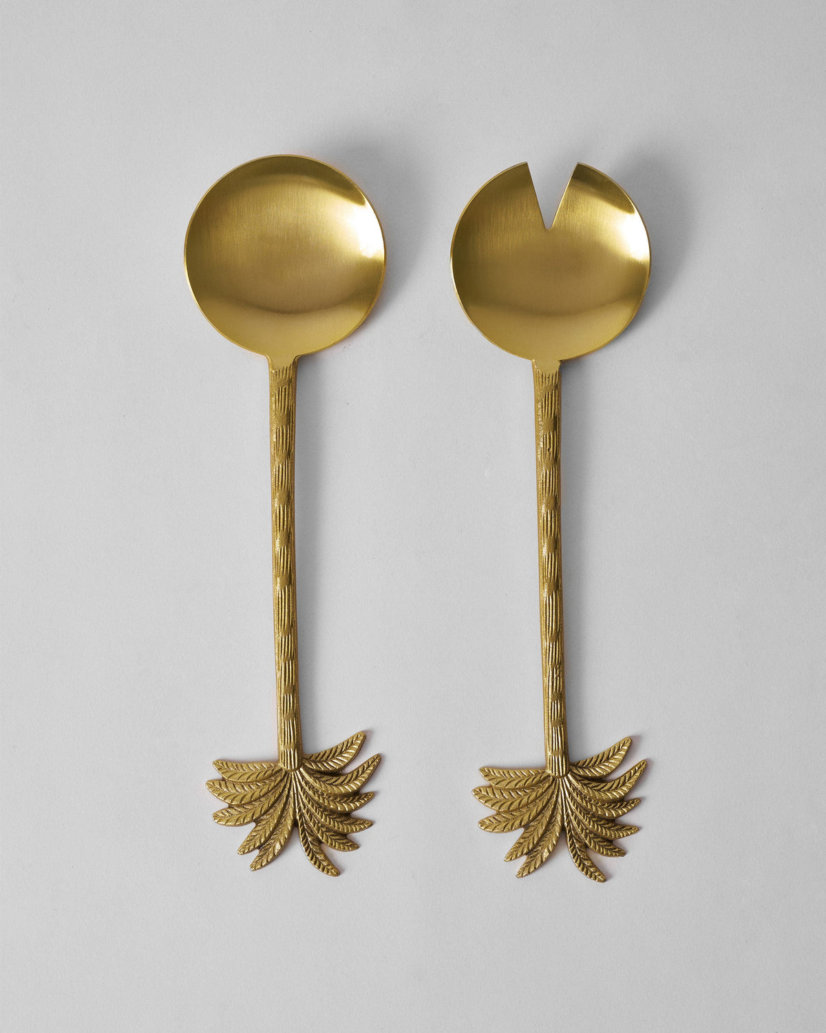 Palm Bloom Salad Server - Set of 2