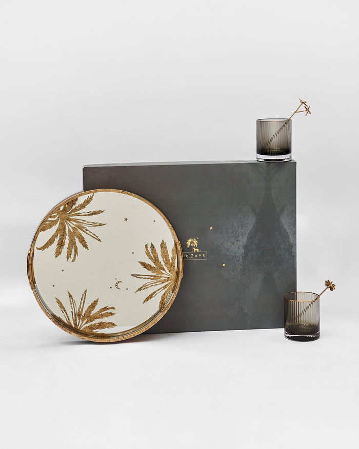 Gilded Palm Gift Set