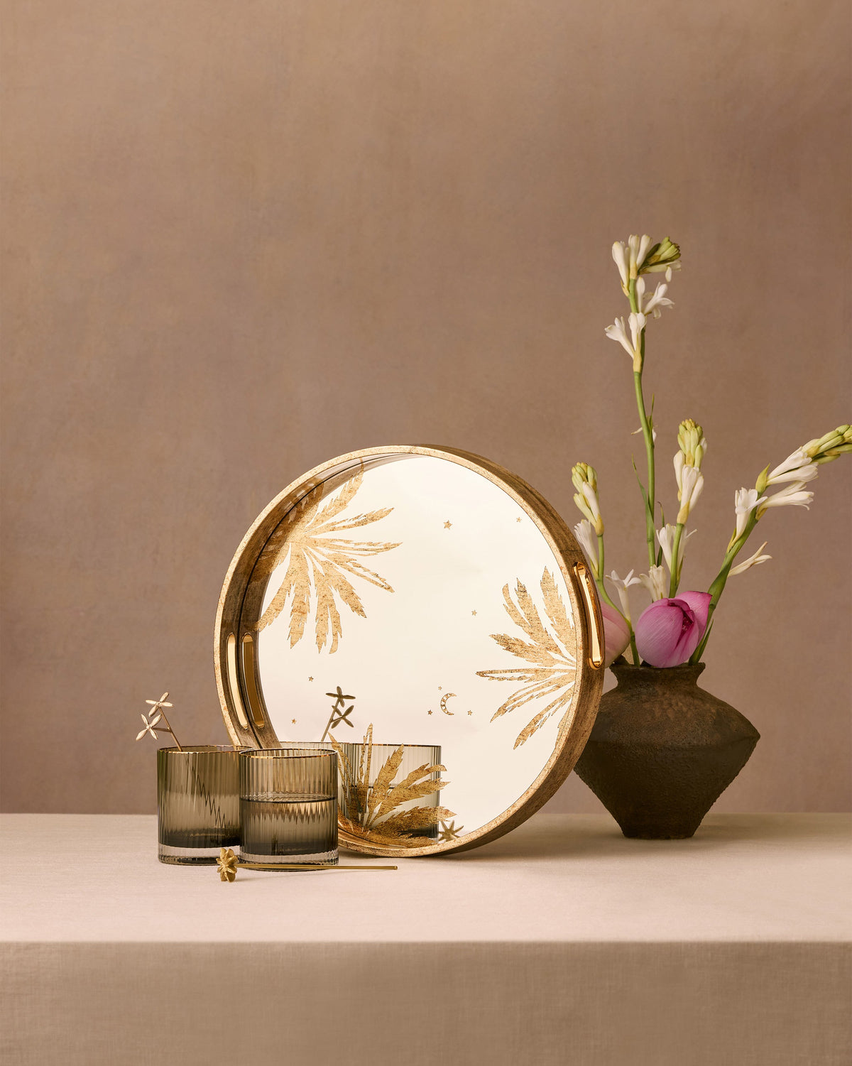 Gilded Palm Gift Set