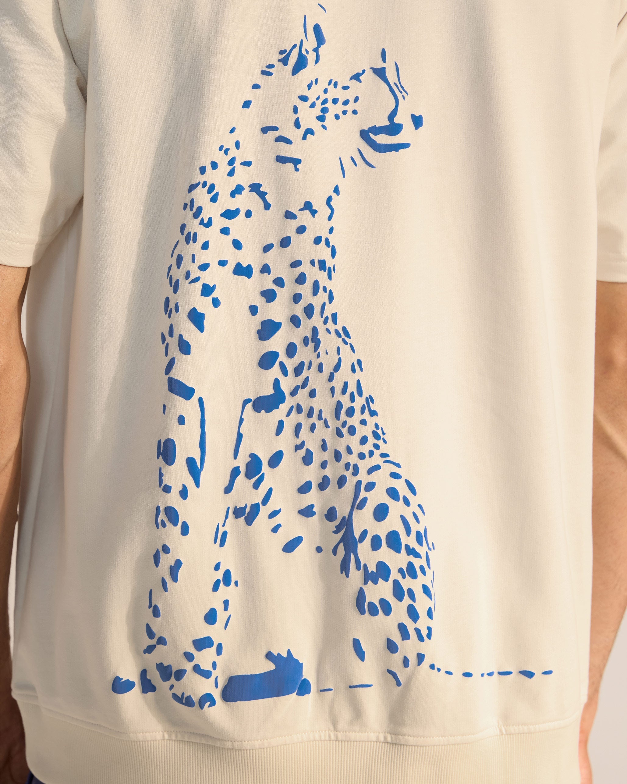 Leaping Tiger T-Shirt - Ivory