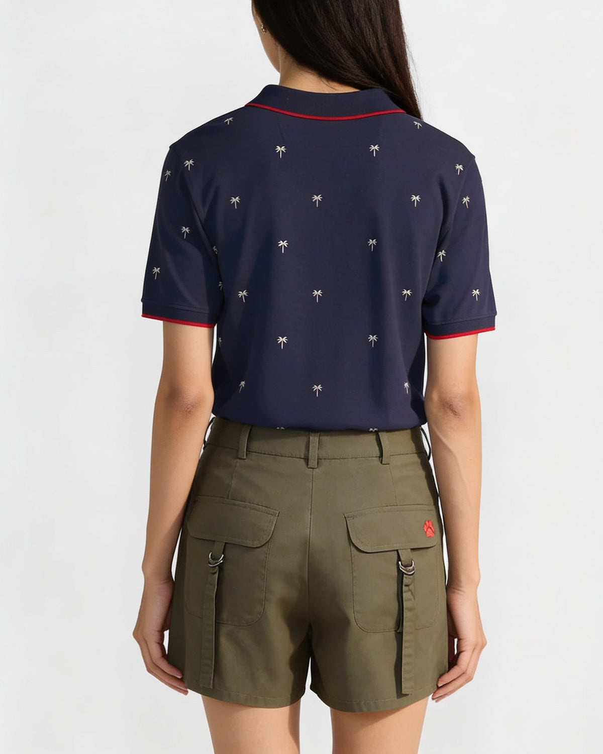 Palma Polo T-Shirt - Ink Blue
