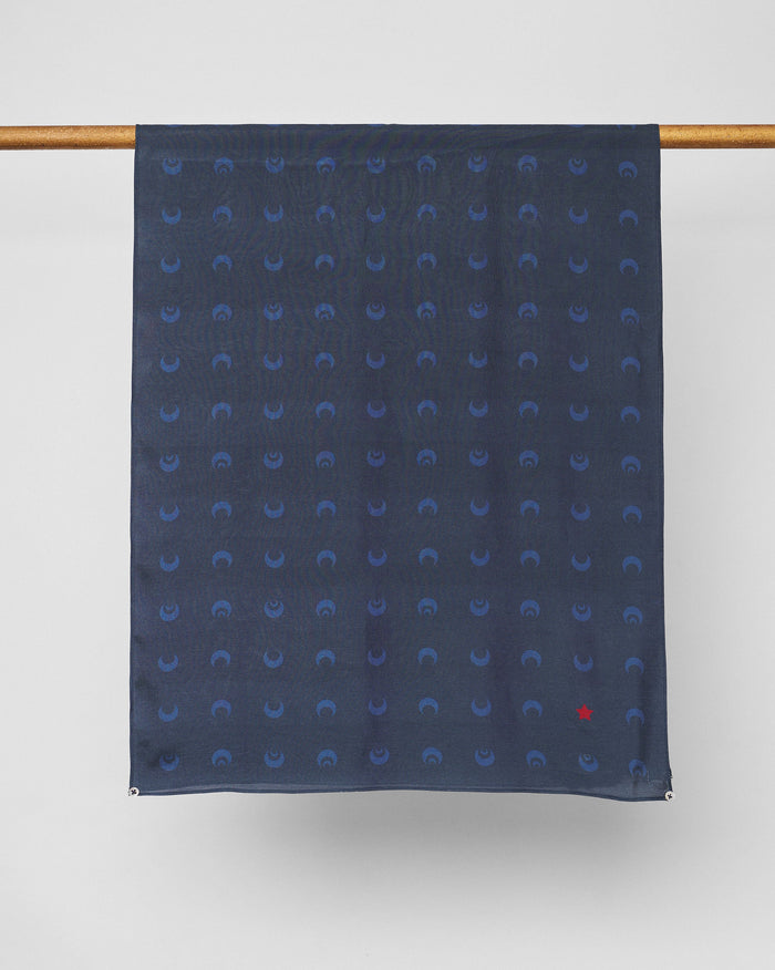 Moonlit Scarf - Navy
