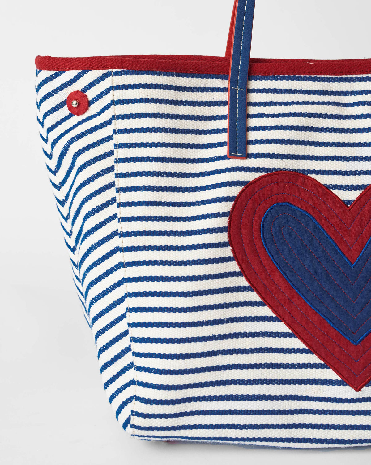 Kira Bag - Blue & White